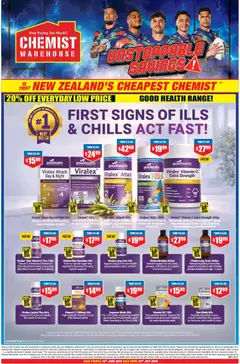 Preview of catalogue Chemist Warehouse catalogue from shop Chemist Warehouse valid 25 Jun 2026