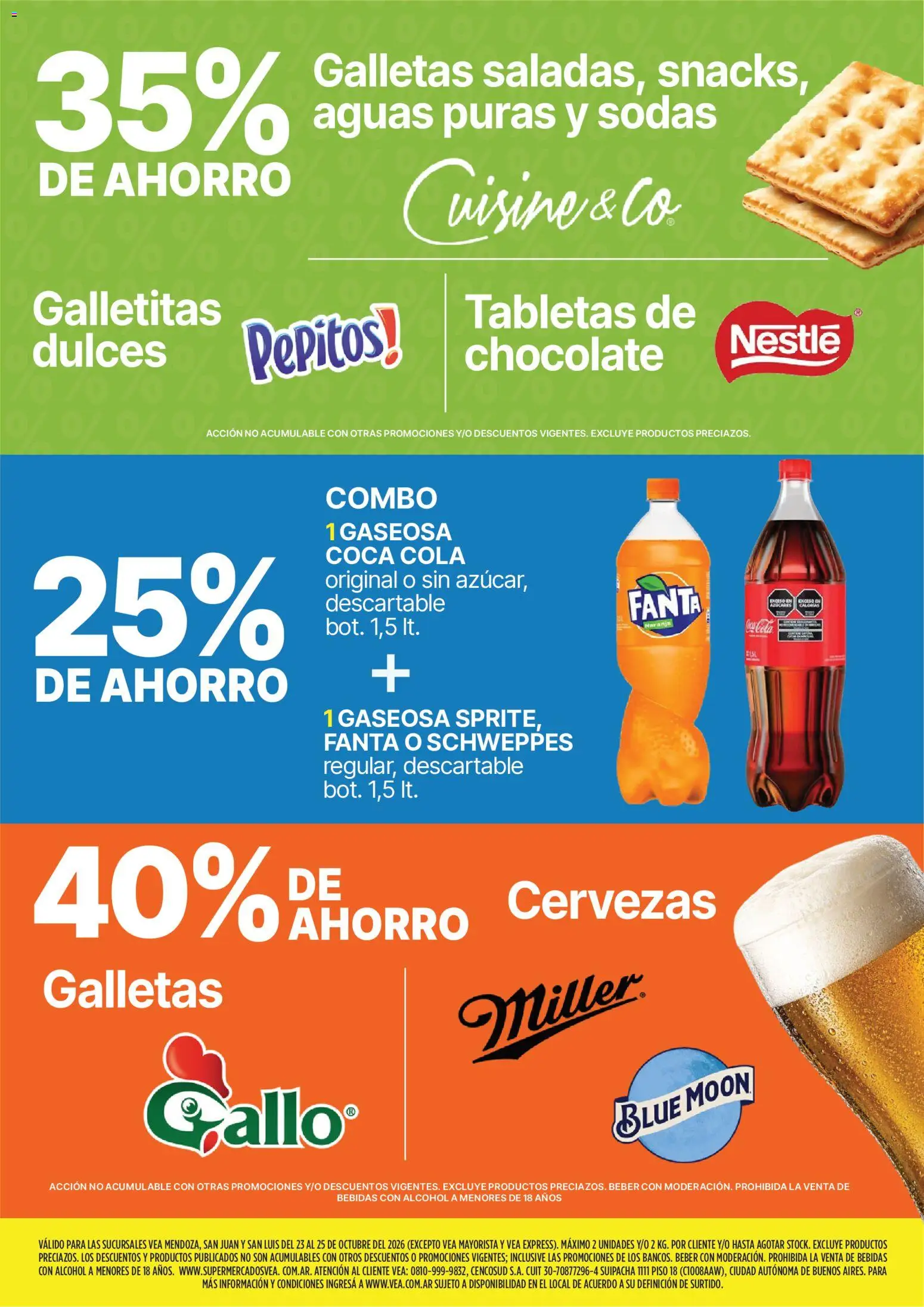 Vista previa del folleto de la tienda Vea válido desde el 23/10/2026 