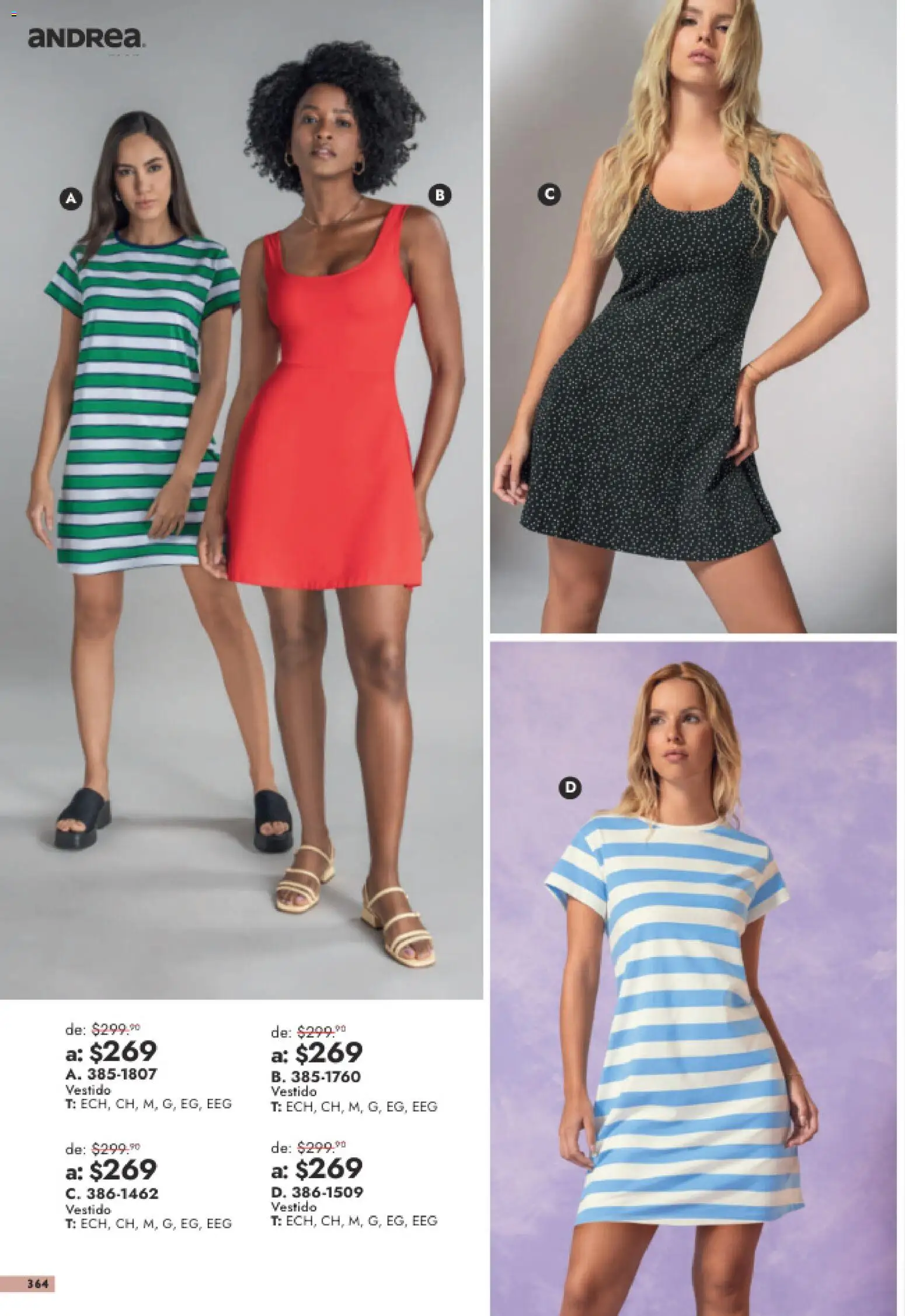 Vista previa las ofertas de la tienda Andrea - Andrea catálogo Outlet desde el 26/07/2026 