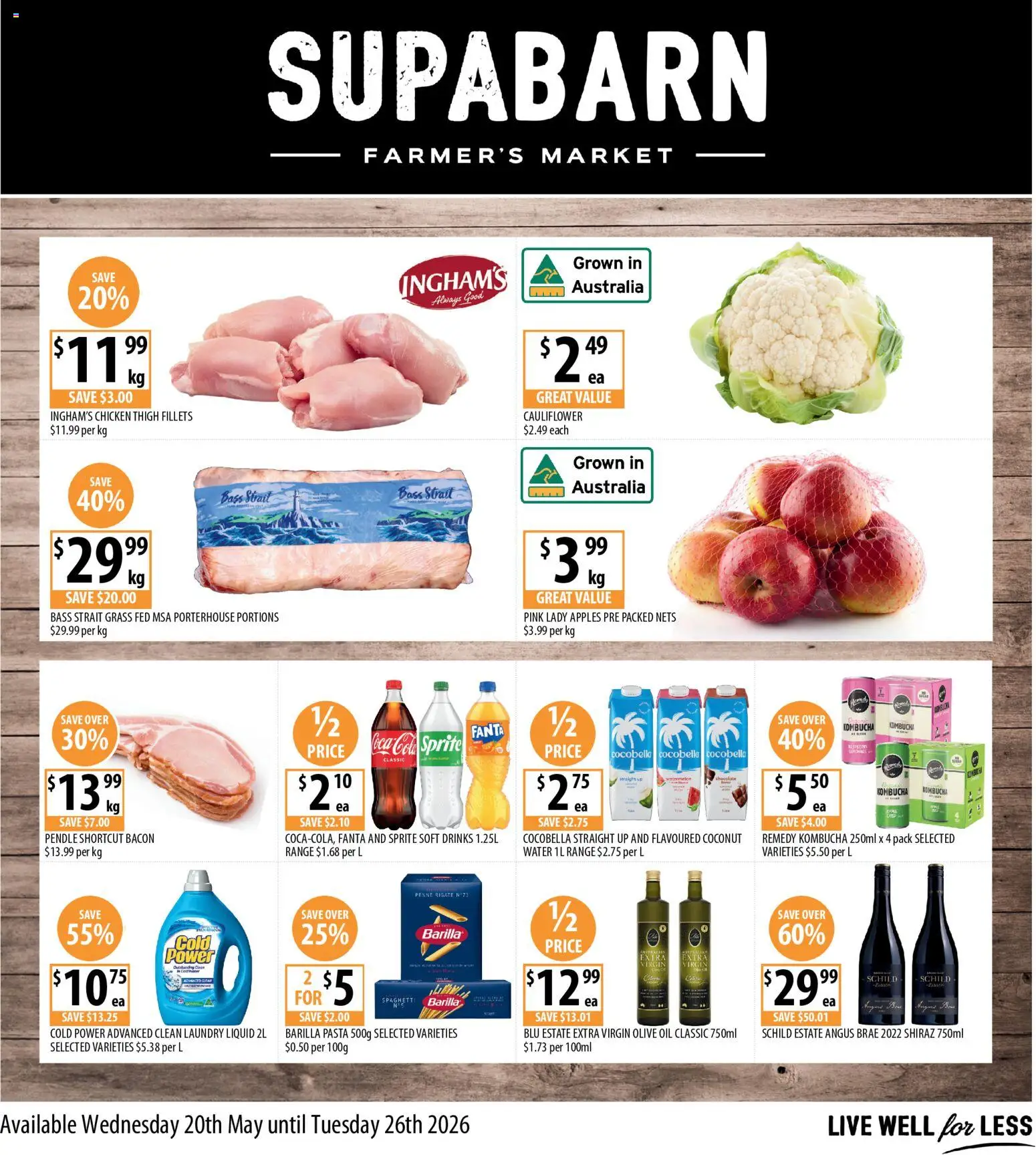 Preview of catalogue Supabarn catalogue from shop Supabarn valid 20/05/2026