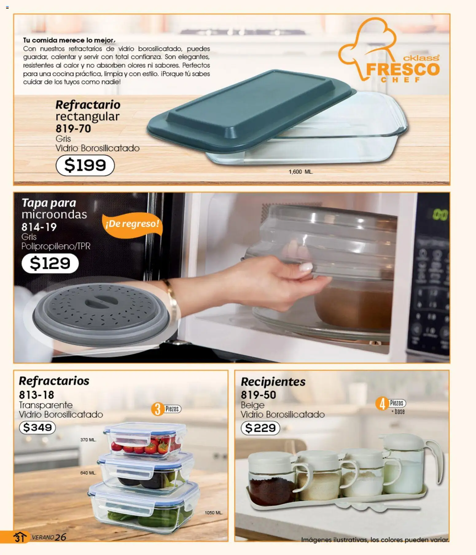 Vista previa las ofertas de la tienda Cklass - Cklass catálogo Verano Handbags desde el 05/03/2026 - Microondas, Cocina