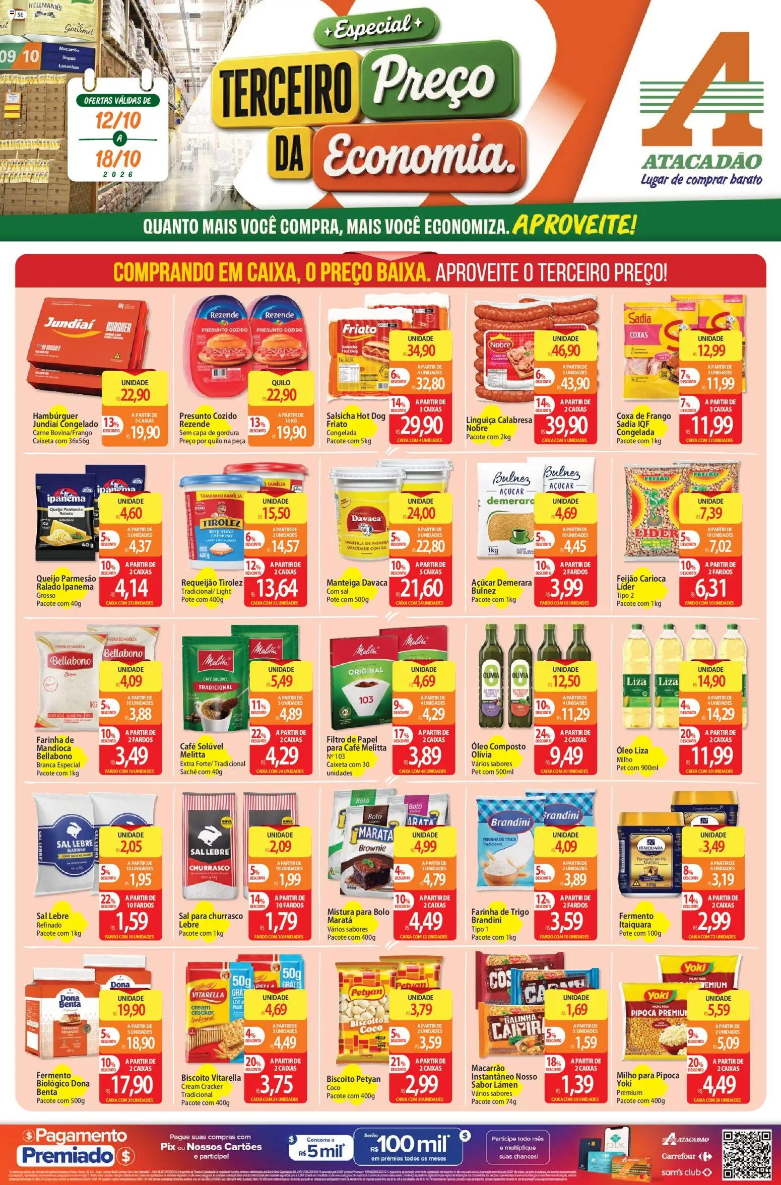 Pré-Visualização do folheto "Atacadão ofertas - SE" da loja Atacadão válido a partir de 12/10/2026