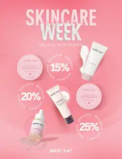 Vista previa las ofertas de la tienda Mary Kay - Catálogo Mary Kay Skincare Week desde el 25/08/2026 
