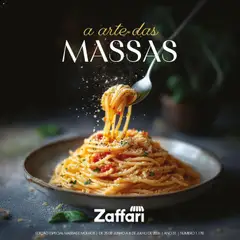 Pré-Visualização do folheto "Zaffari ofertas Massas e Molhos - RS" da loja Zaffari válido a partir de 25/06/2026