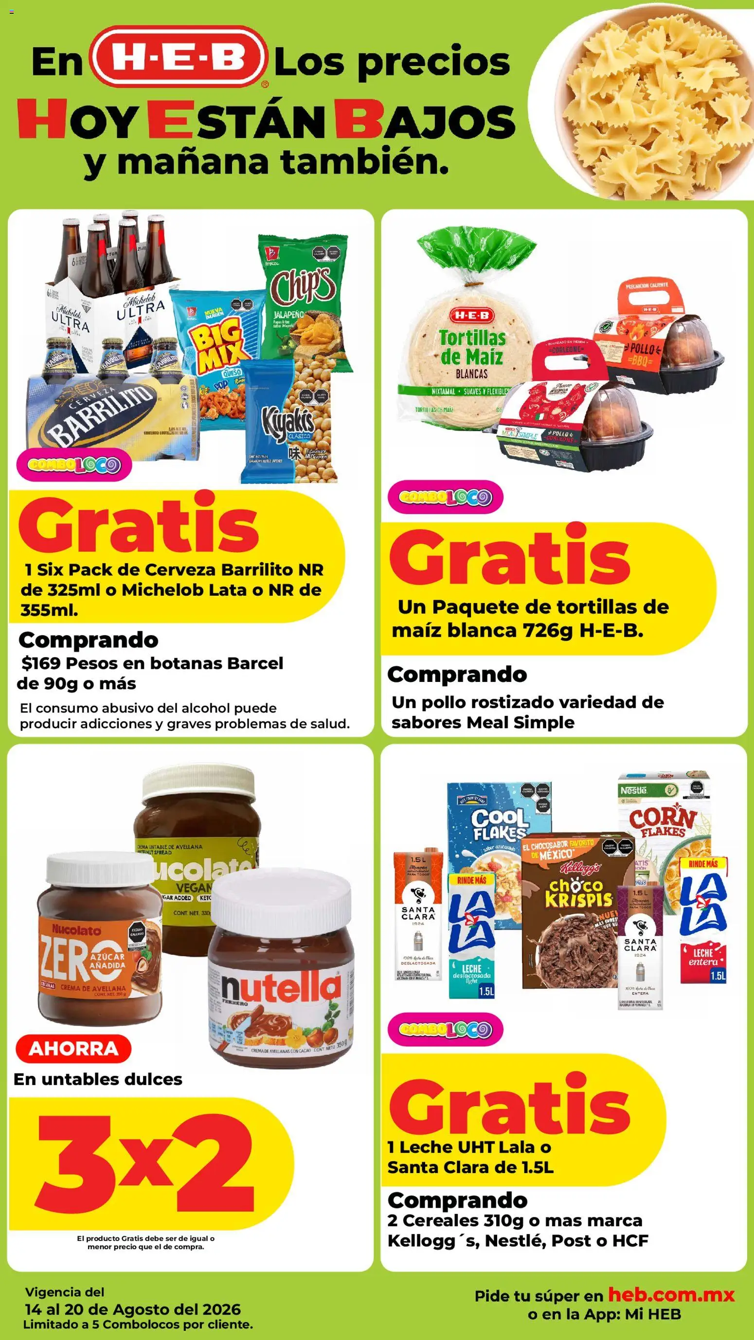 Vista previa las ofertas de la tienda H-E-B - H-E-B folleto desde el 14/08/2026 