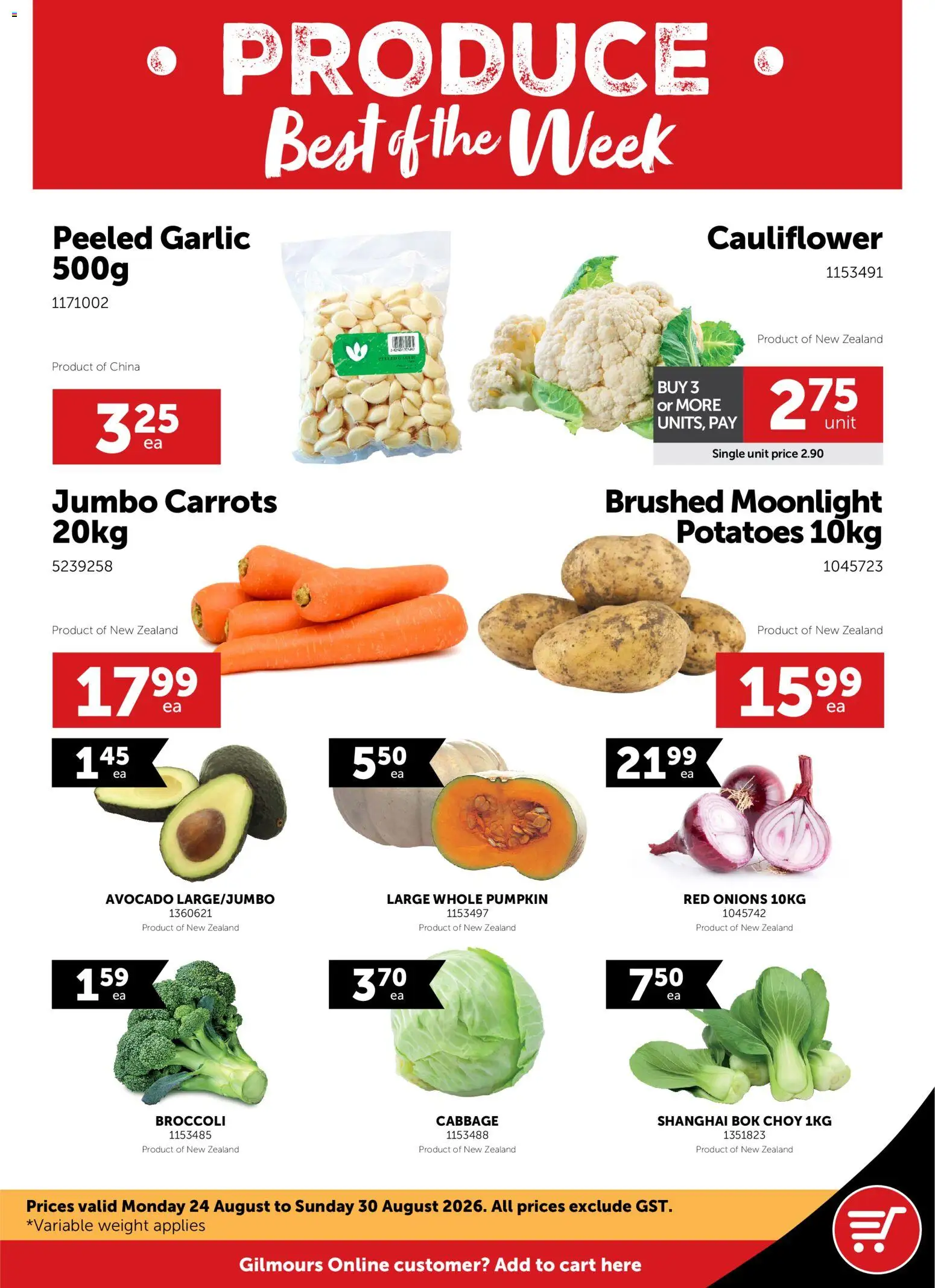 Preview of catalogue Gilmours catalogue from shop Gilmours valid 24 Aug 2026