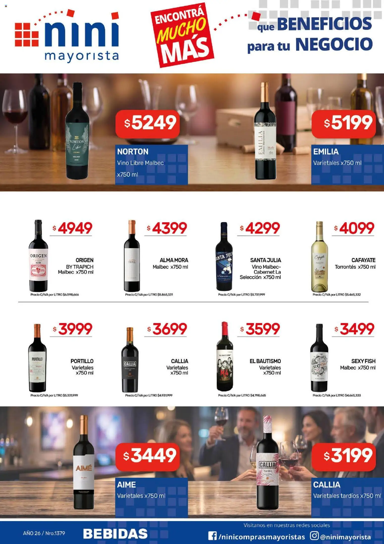 Vista previa del folleto de la tienda NINI Mayorista válido desde el 28/09/2026 
