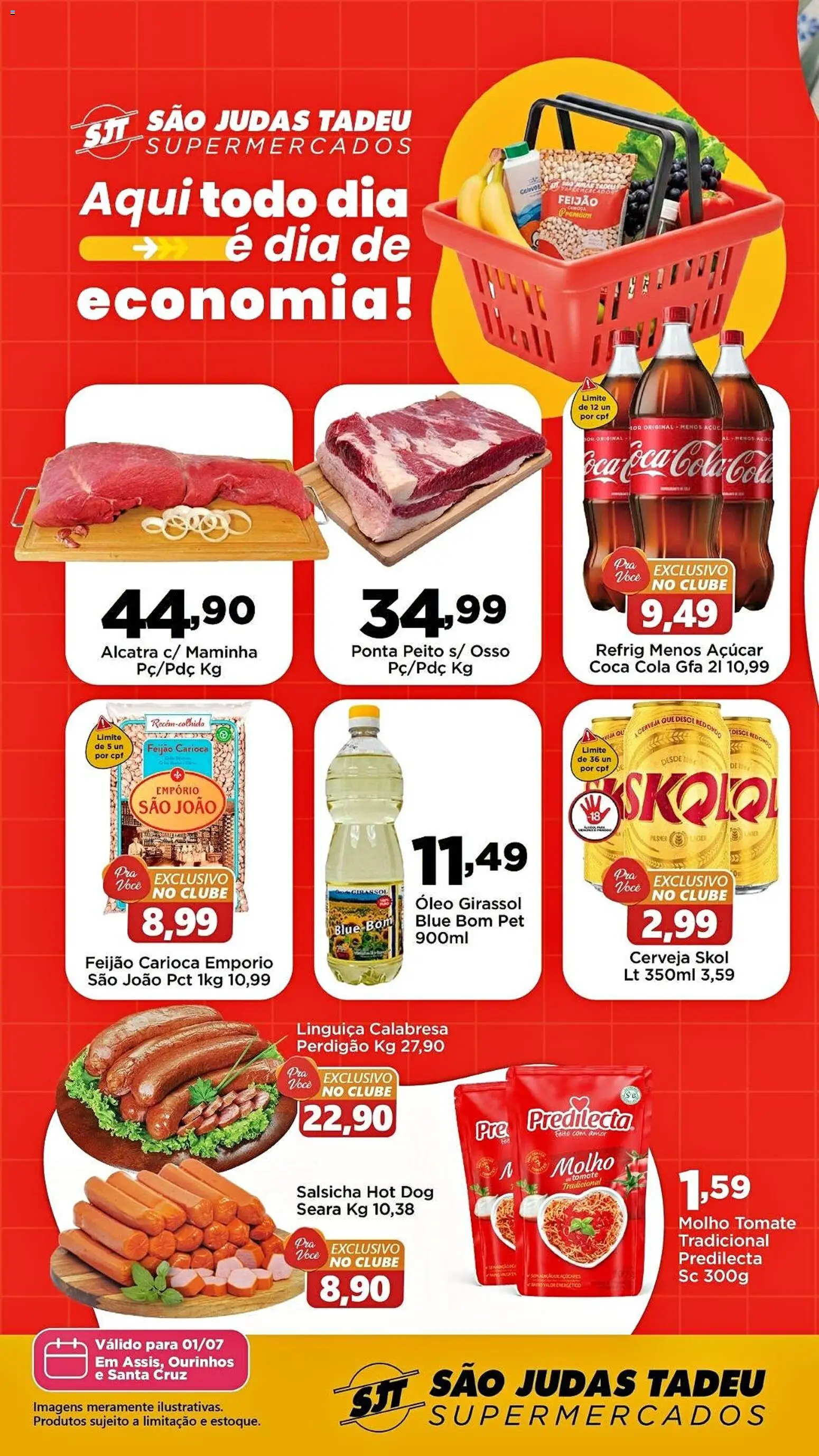 Pré-Visualização do folheto "São Judas Tadeu - Ofertas da semana" da loja São Judas Tadeu válido a partir de 01/07/2026