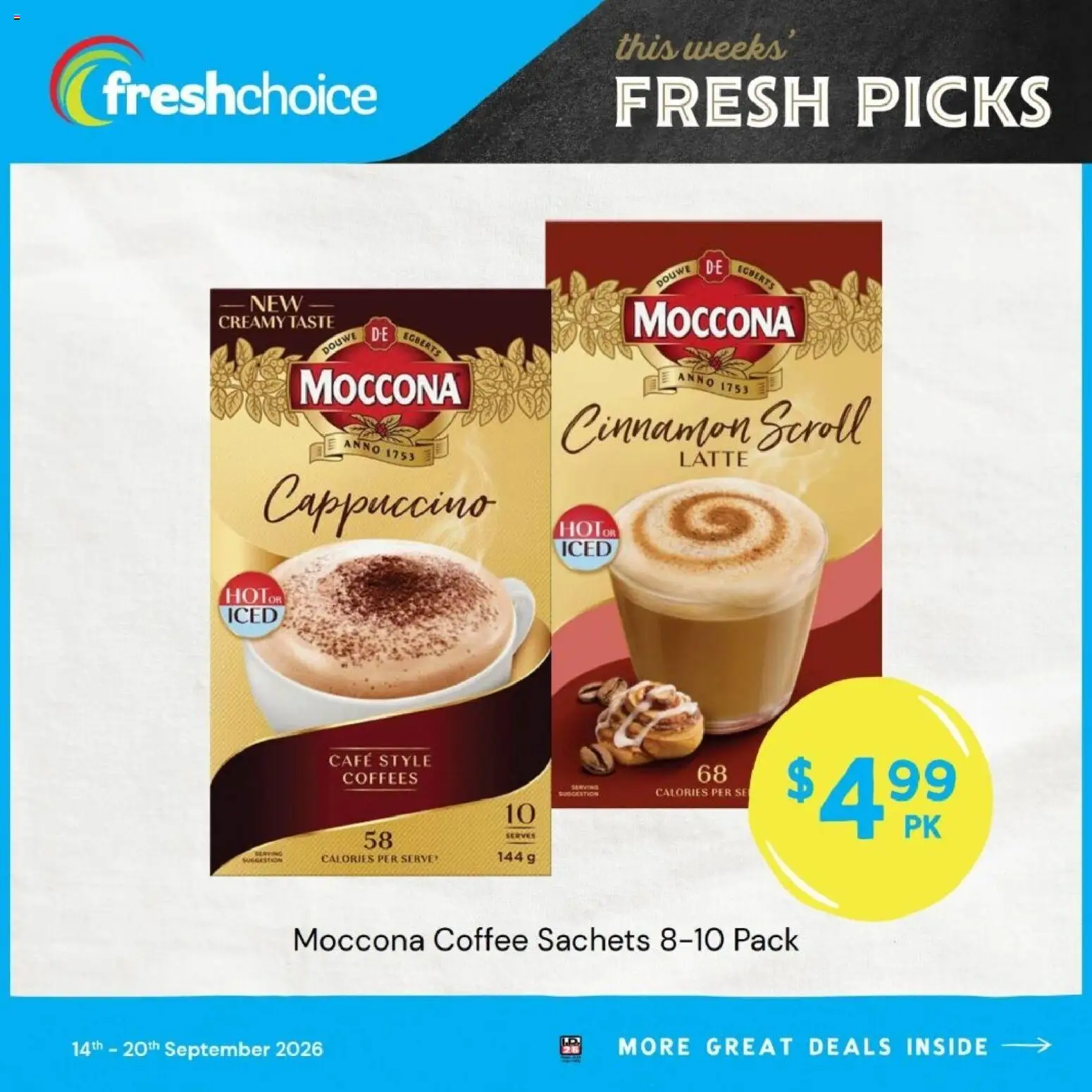 Preview of catalogue FreshChoice catalogue from shop FreshChoice valid 14 Sept 2026