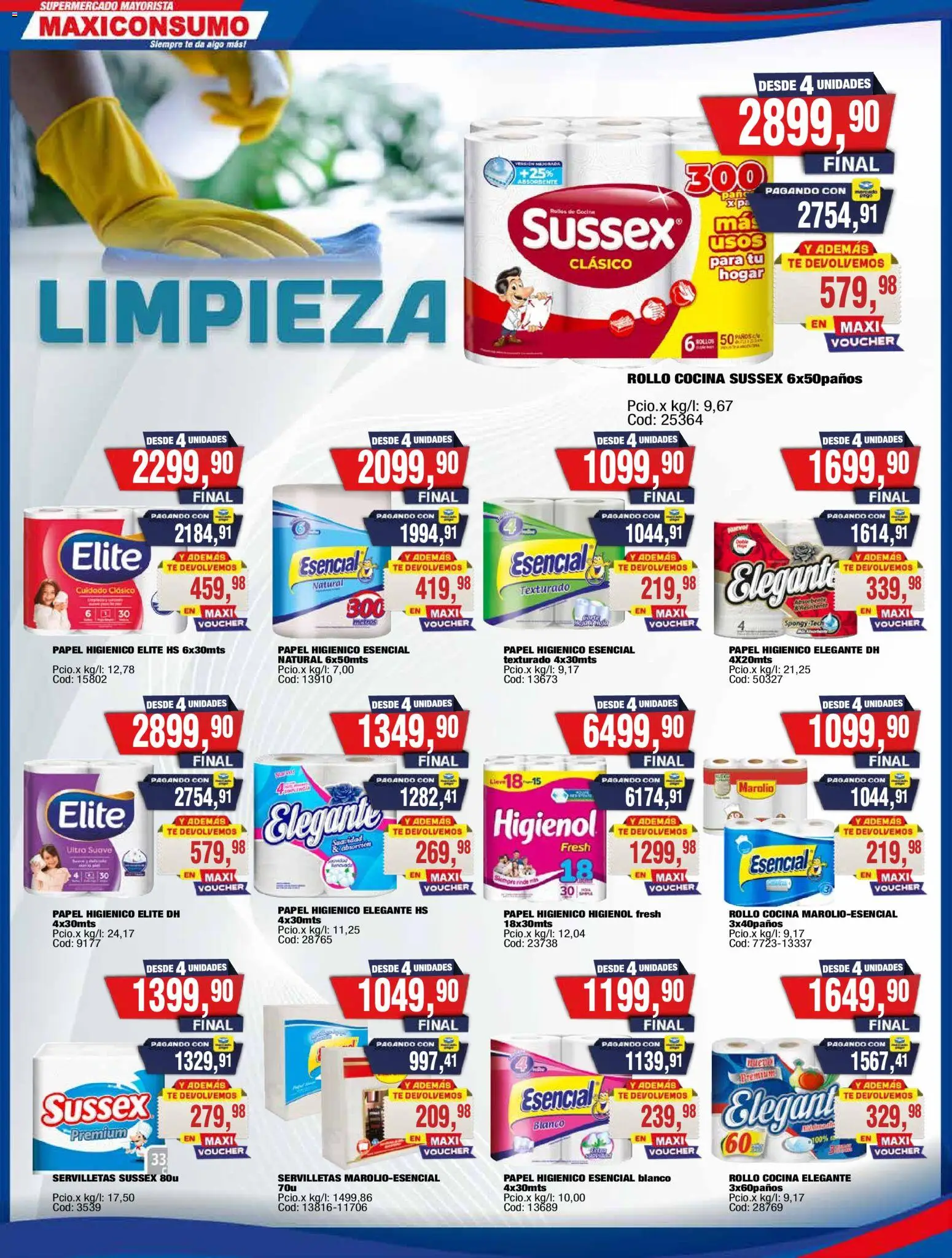 Vista previa del folleto de la tienda Maxiconsumo válido desde el 21/09/2026 