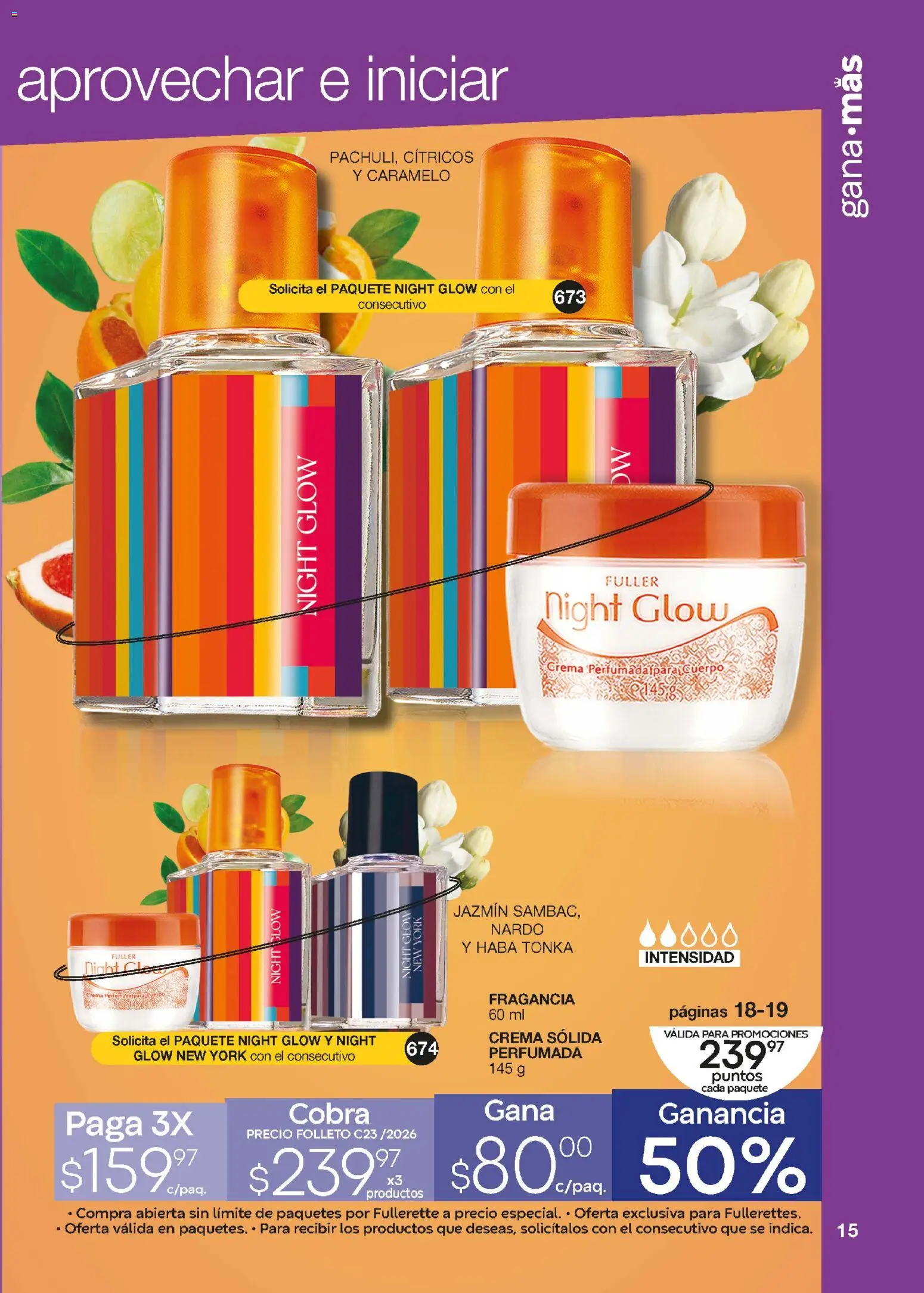 Vista previa las ofertas de la tienda Fuller - Revista Gana Más C23 desde el 18/02/2026 - Crema, Fragancia, Cítricos