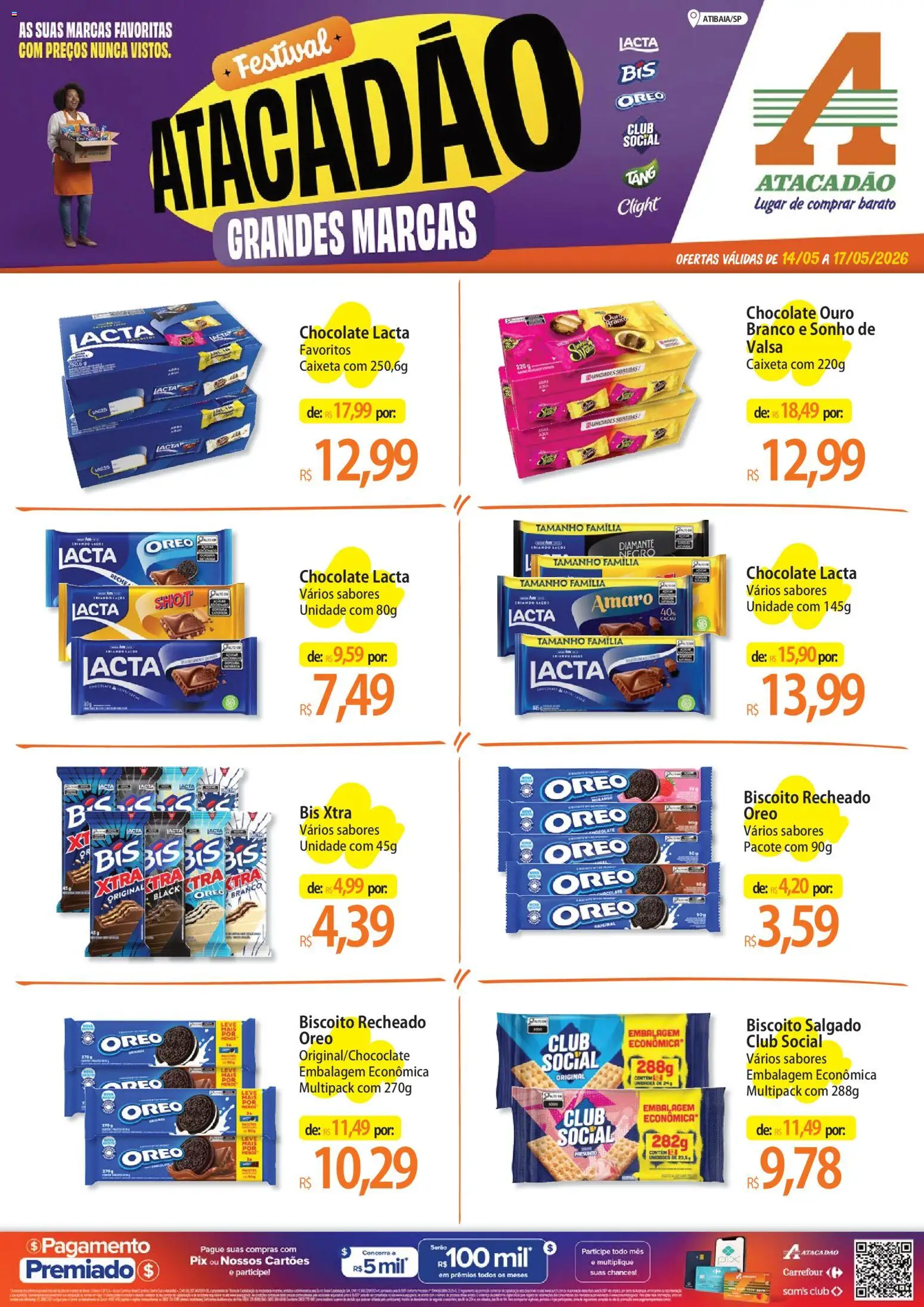 Pré-Visualização do folheto "Atacadão ofertas - SP" da loja Atacadão válido a partir de 14/05/2026