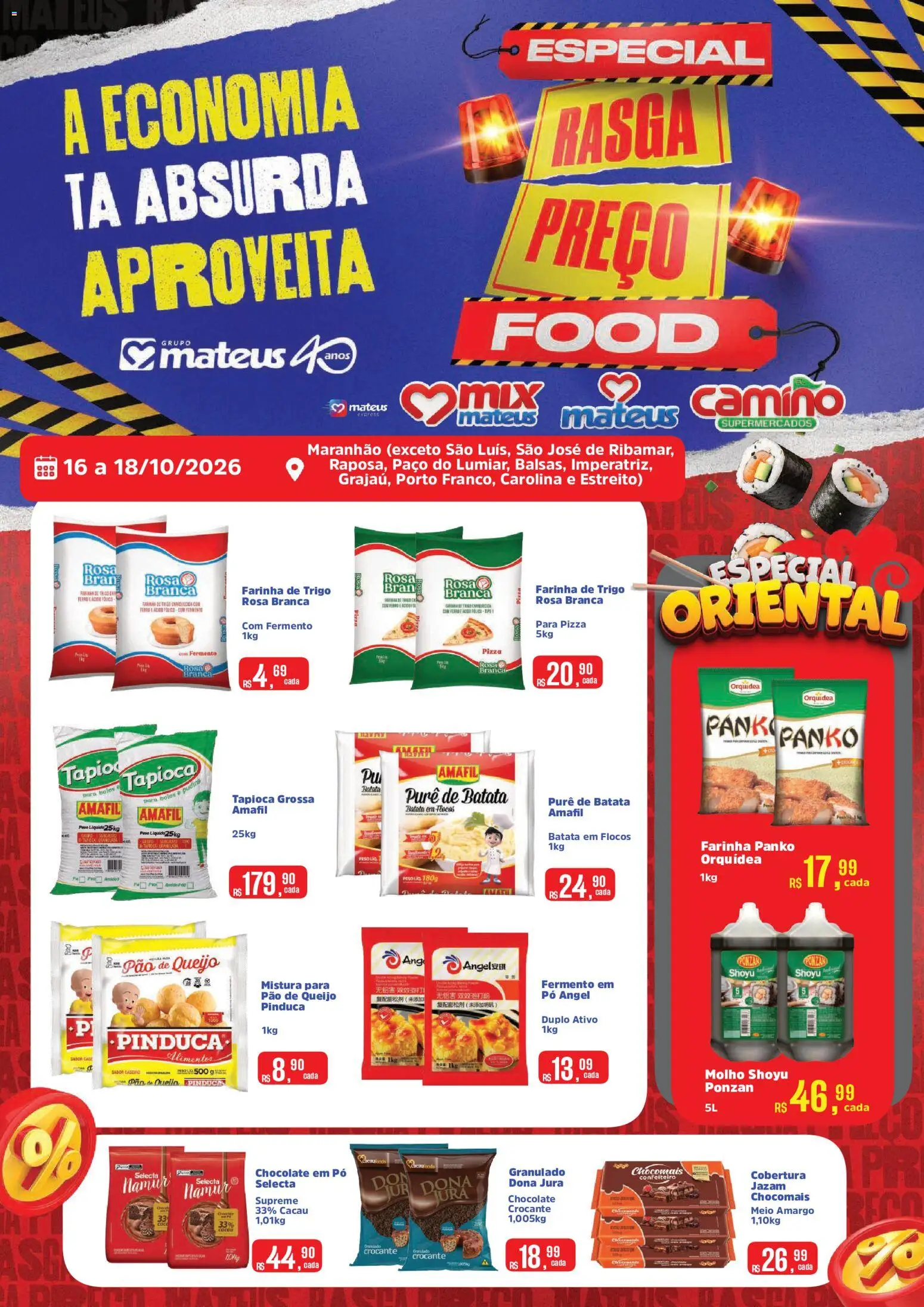 Pré-Visualização do folheto "Mateus - Ofertas da semana" da loja Mateus válido a partir de 16/10/2026