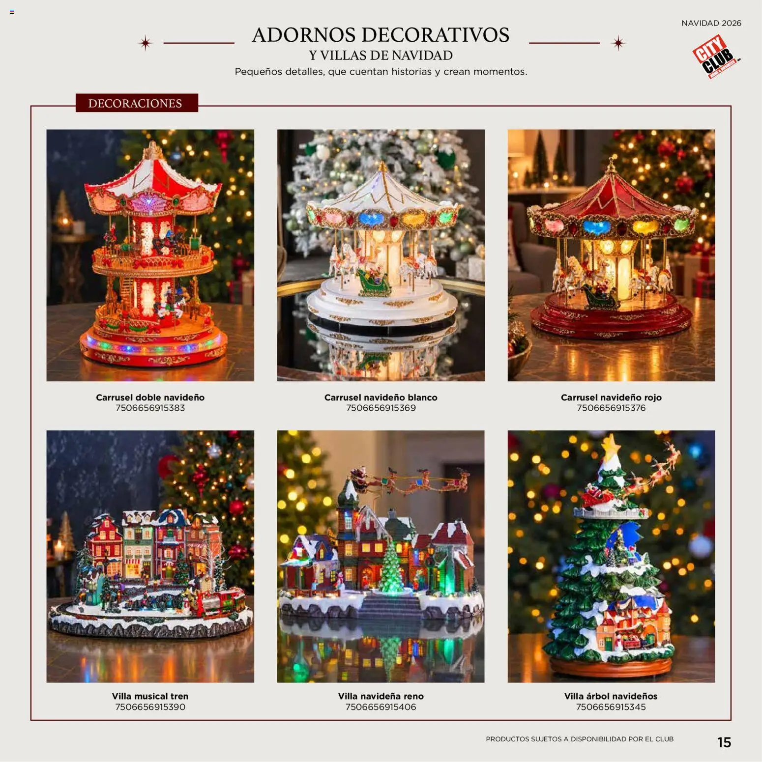 Vista previa las ofertas de la tienda City Club - City Club Catálogo Navideño desde el 02/10/2026 