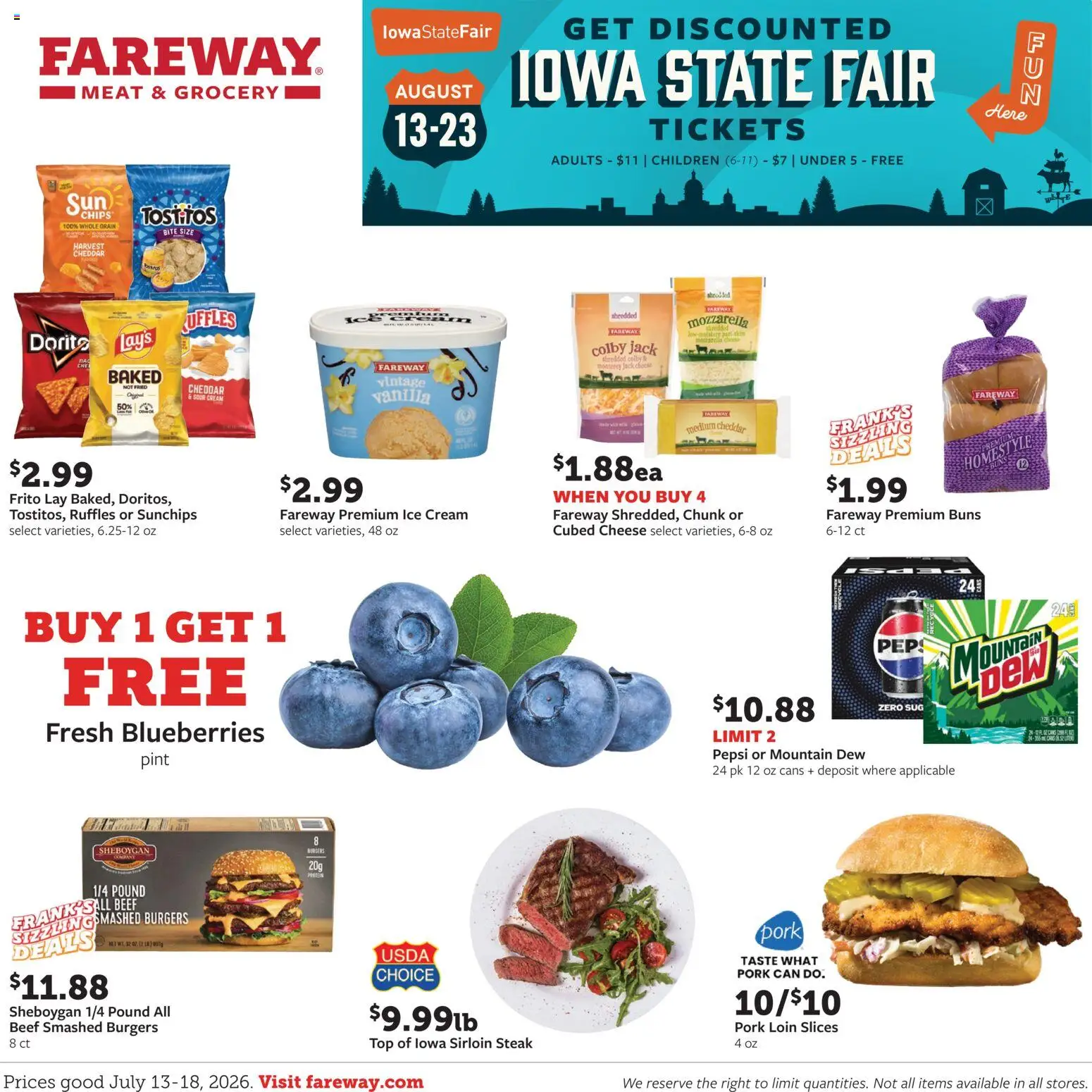Ad Preview of Fareway Fareway Weekly Ad from 08/13/2026