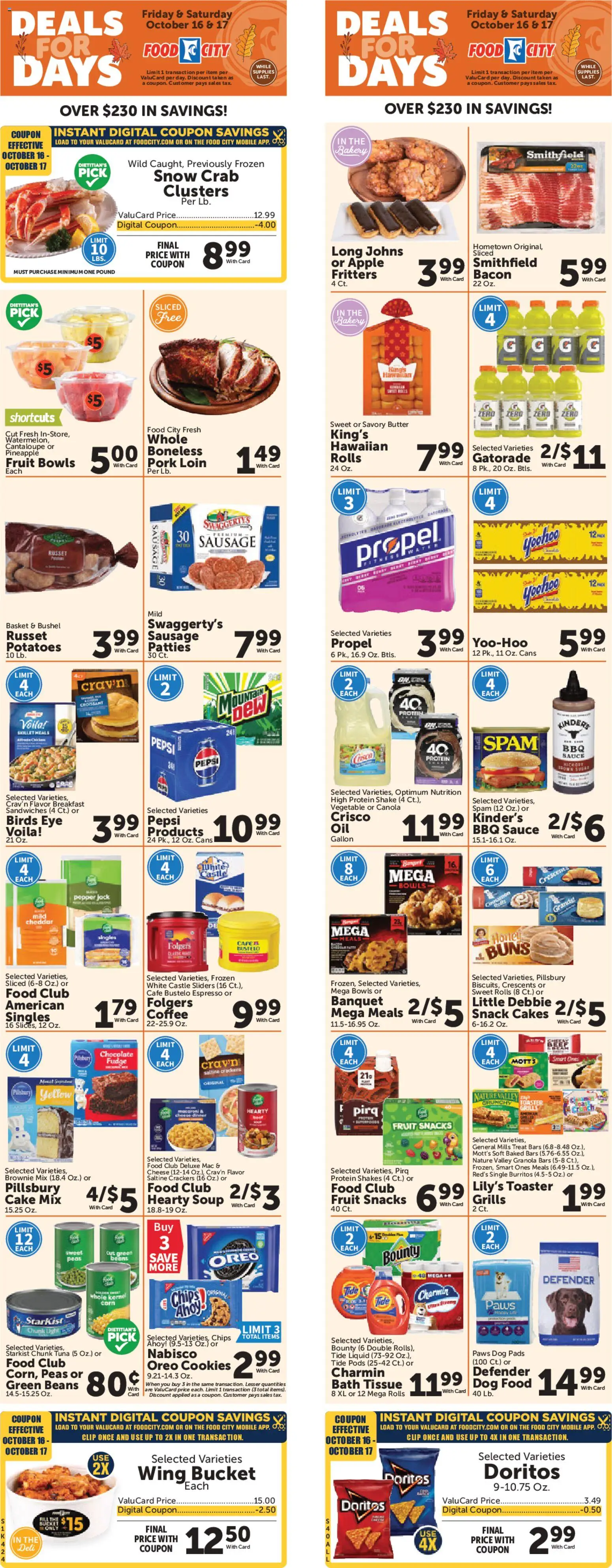 Ad Preview of Food City Food City Weekly Ad from 10/14/2026