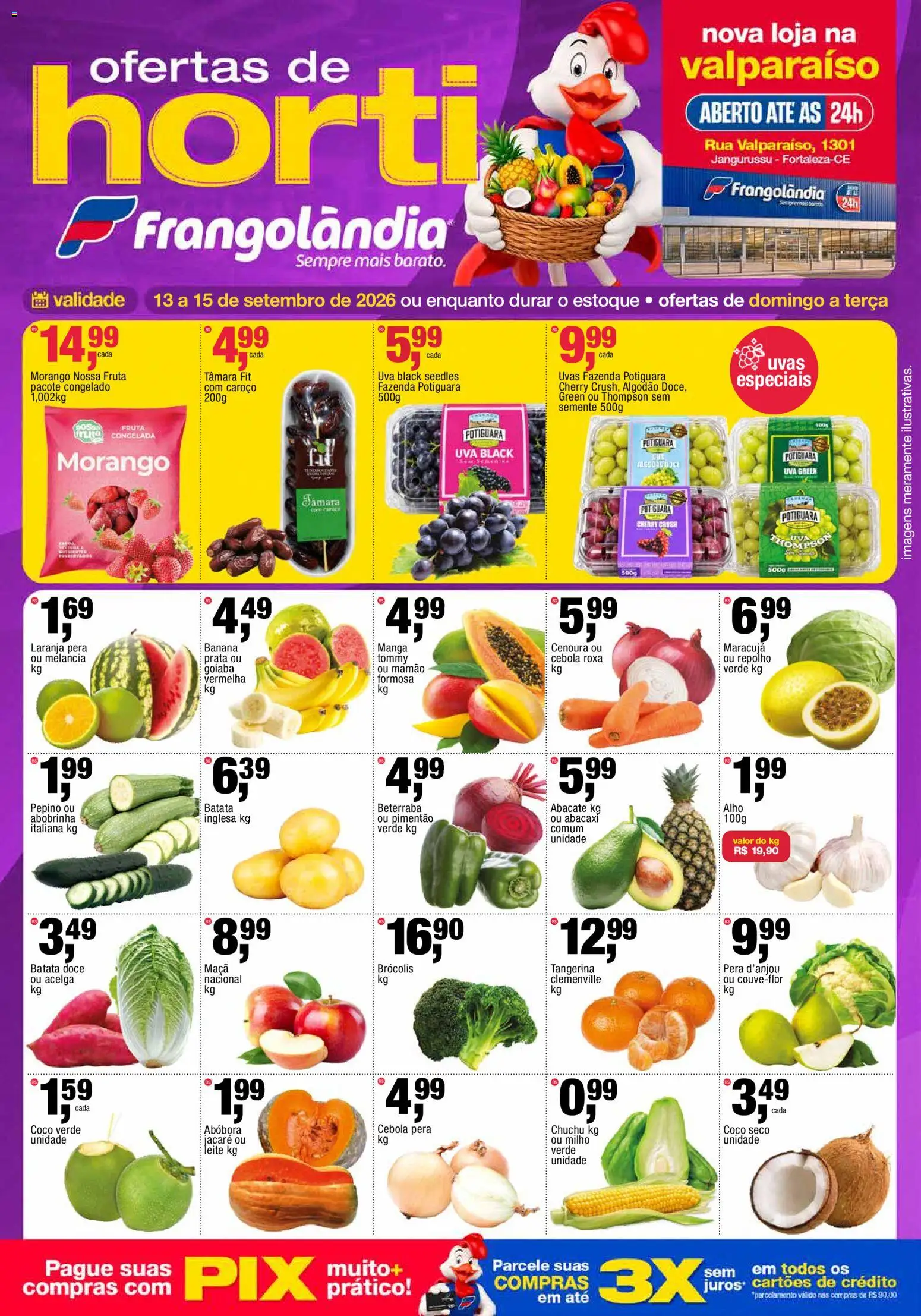 Pré-Visualização do folheto "Frangolândia - Ofertas da semana" da loja Frangolândia válido a partir de 13/09/2026