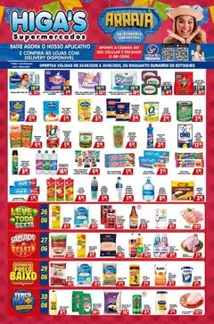 Pré-Visualização do folheto "Higa's Supermercado - Ofertas da semana" da loja Higa's Supermercado válido a partir de 24/06/2026