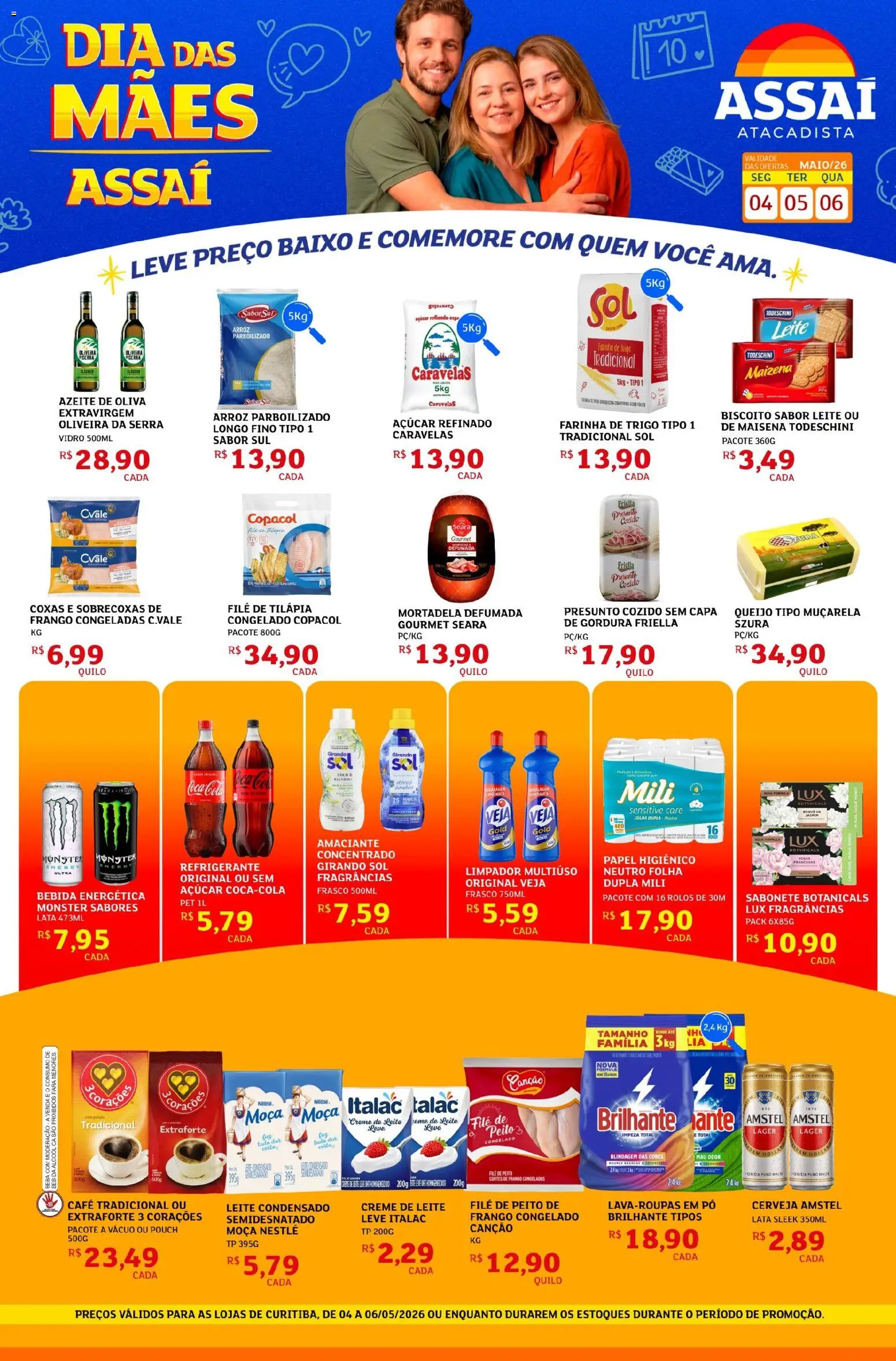 Pré-Visualização do folheto "Assaí Atacadista ofertas - PR" da loja Assaí Atacadista válido a partir de 04/05/2026