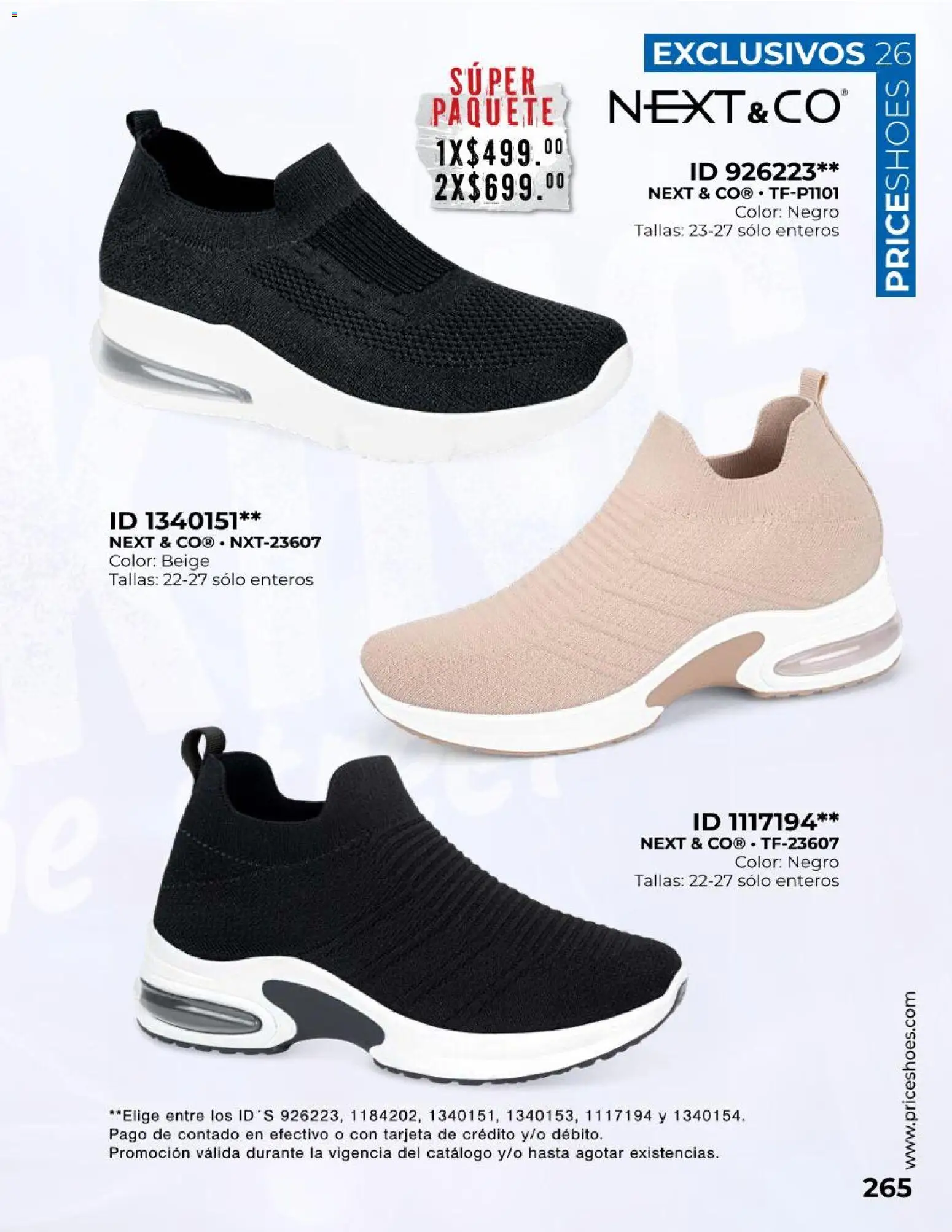 Vista previa las ofertas de la tienda Price Shoes - Price Shoes catálogo Exclusivos desde el 01/10/2026 