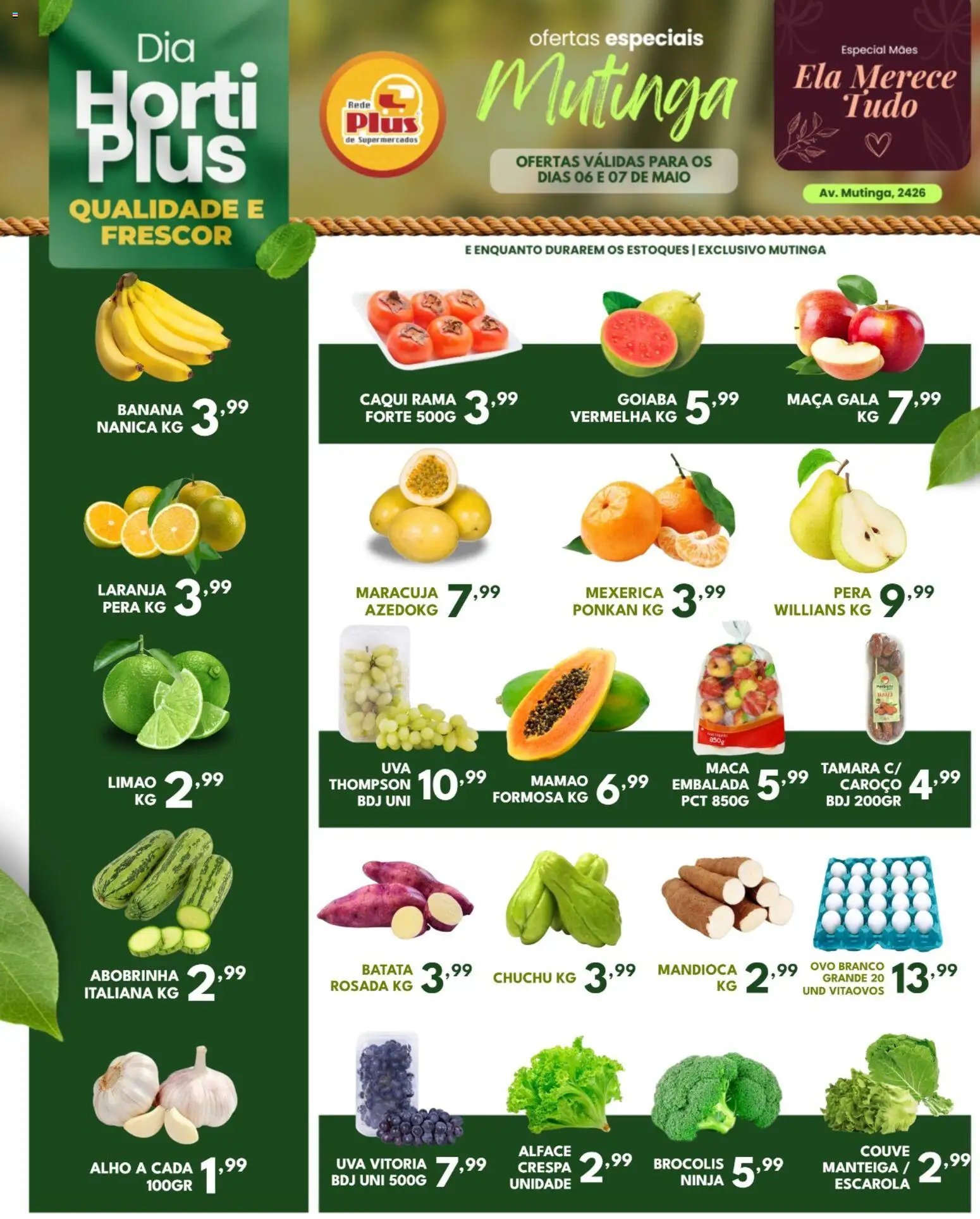 Pré-Visualização do folheto "Rede Plus Supermercados - Ofertas da semana" da loja Rede Plus Supermercados válido a partir de 06/05/2026
