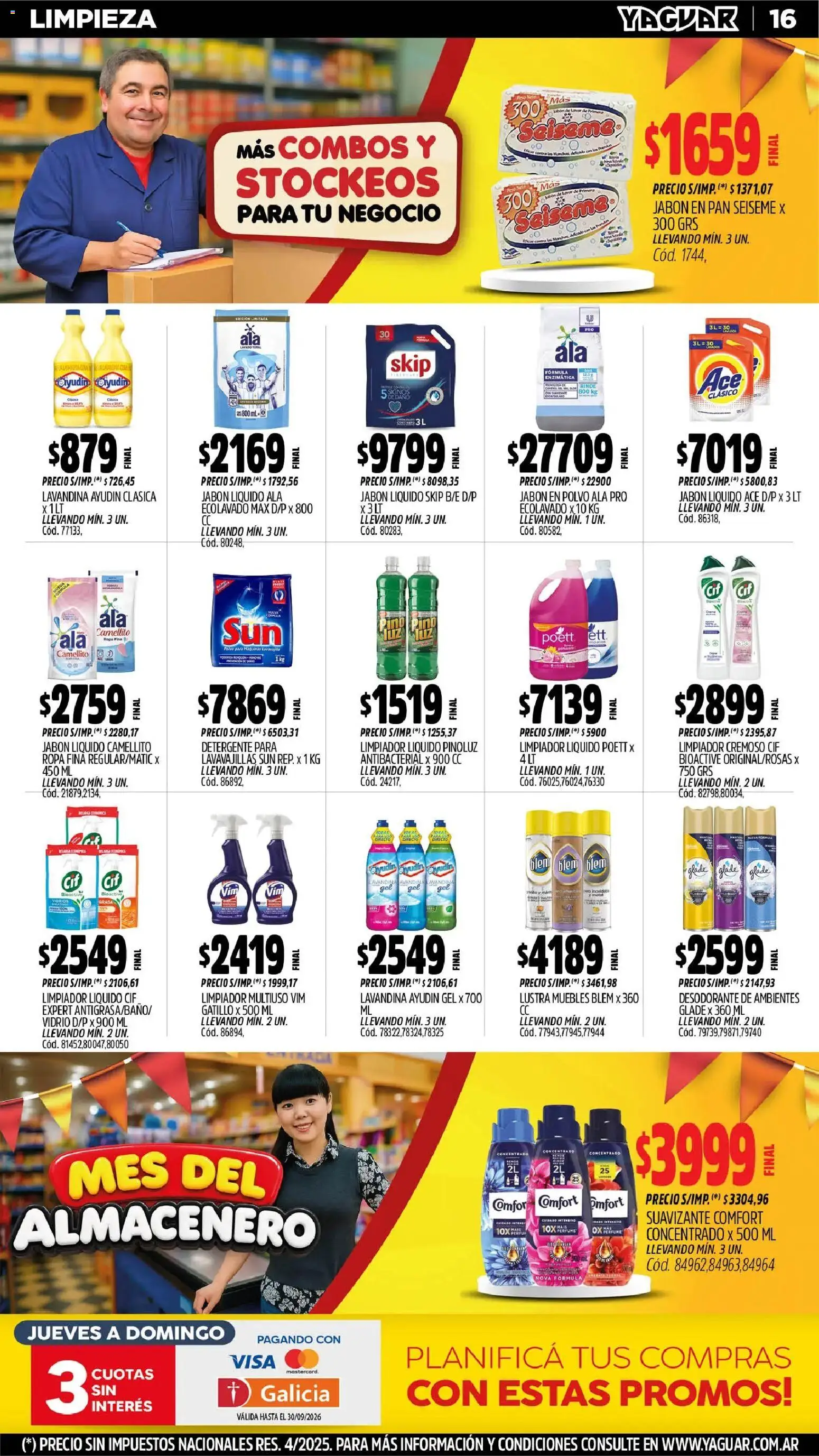 Vista previa del folleto de la tienda Yaguar válido desde el 31/08/2026 