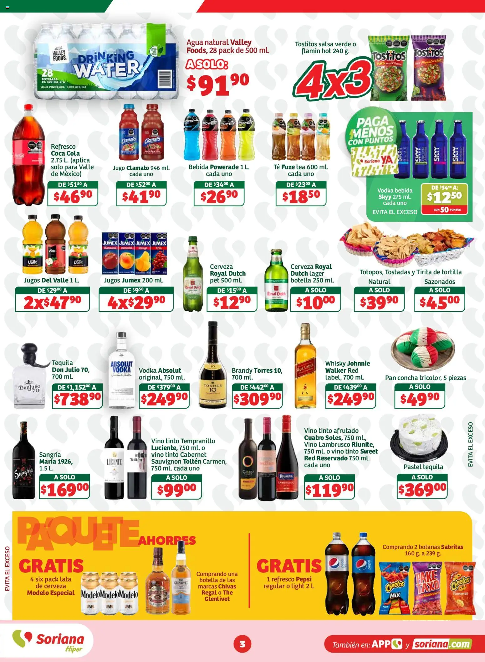 Vista previa las ofertas de la tienda Soriana - Soriana folleto desde el 04/09/2026 
