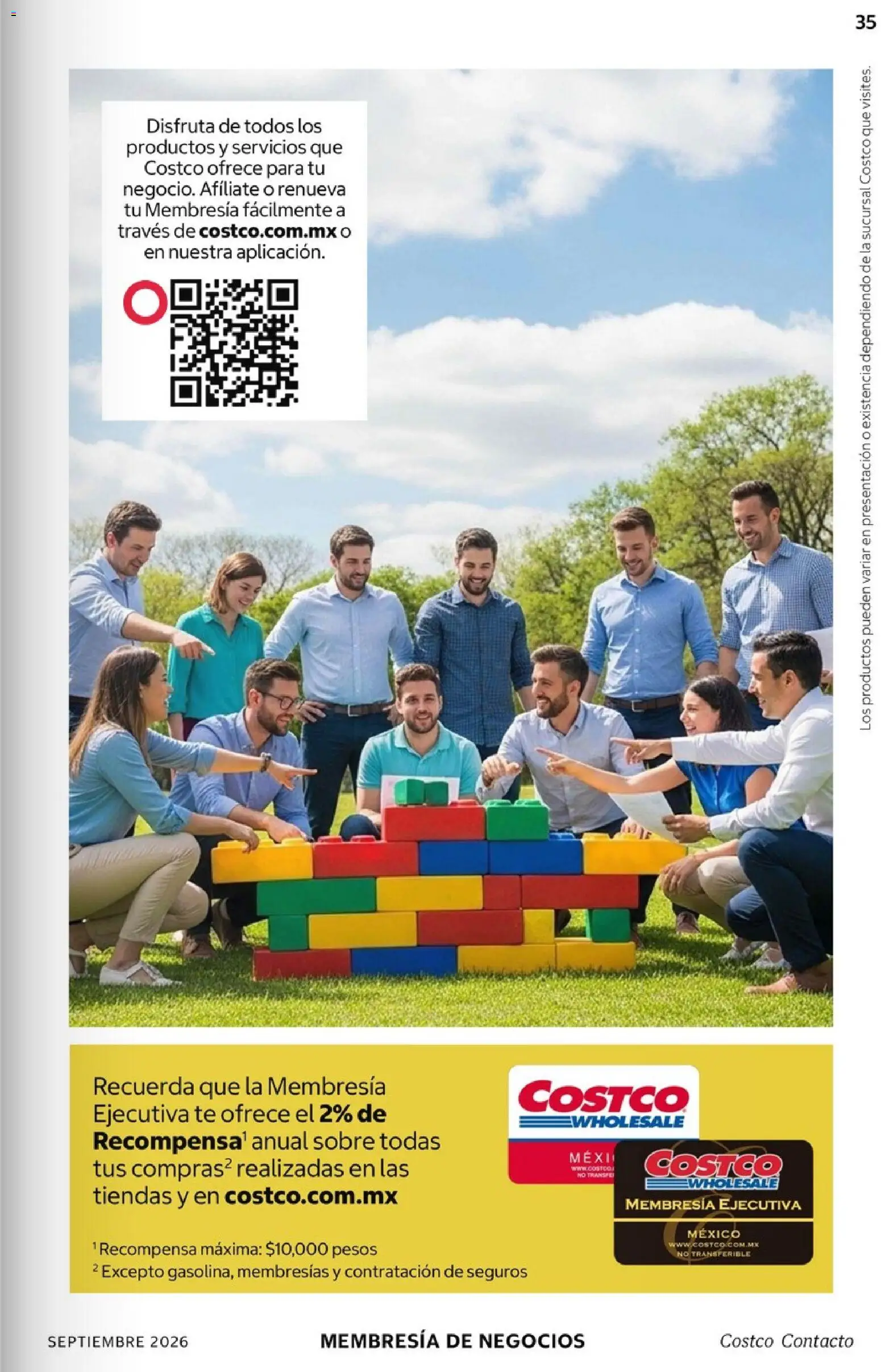 Vista previa las ofertas de la tienda Costco - Costco catálogo Septiembre desde el 01/09/2026 