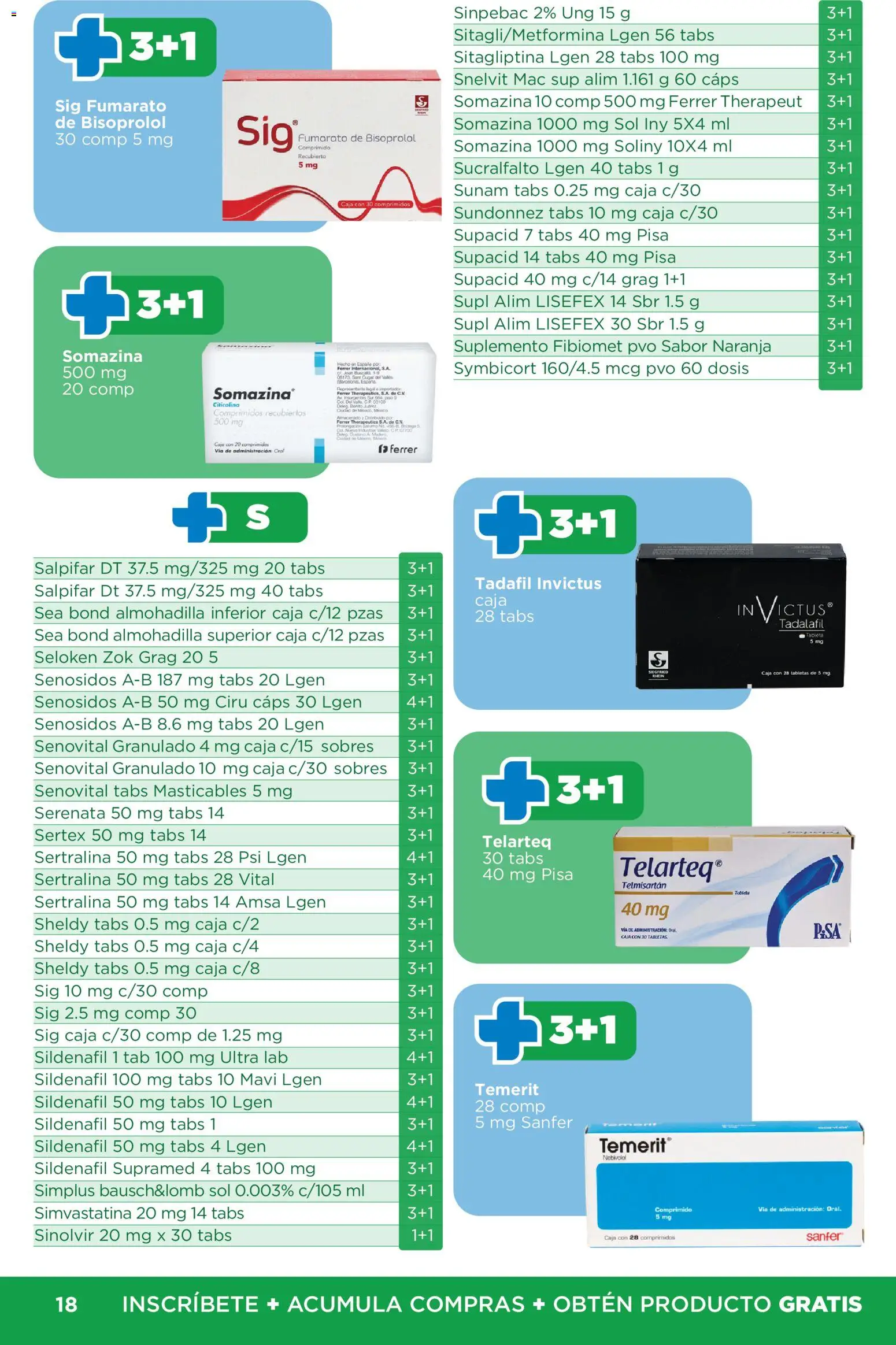 Vista previa las ofertas de la tienda Chedraui - Chedraui folleto Plan de farmacia desde el 01/07/2026 