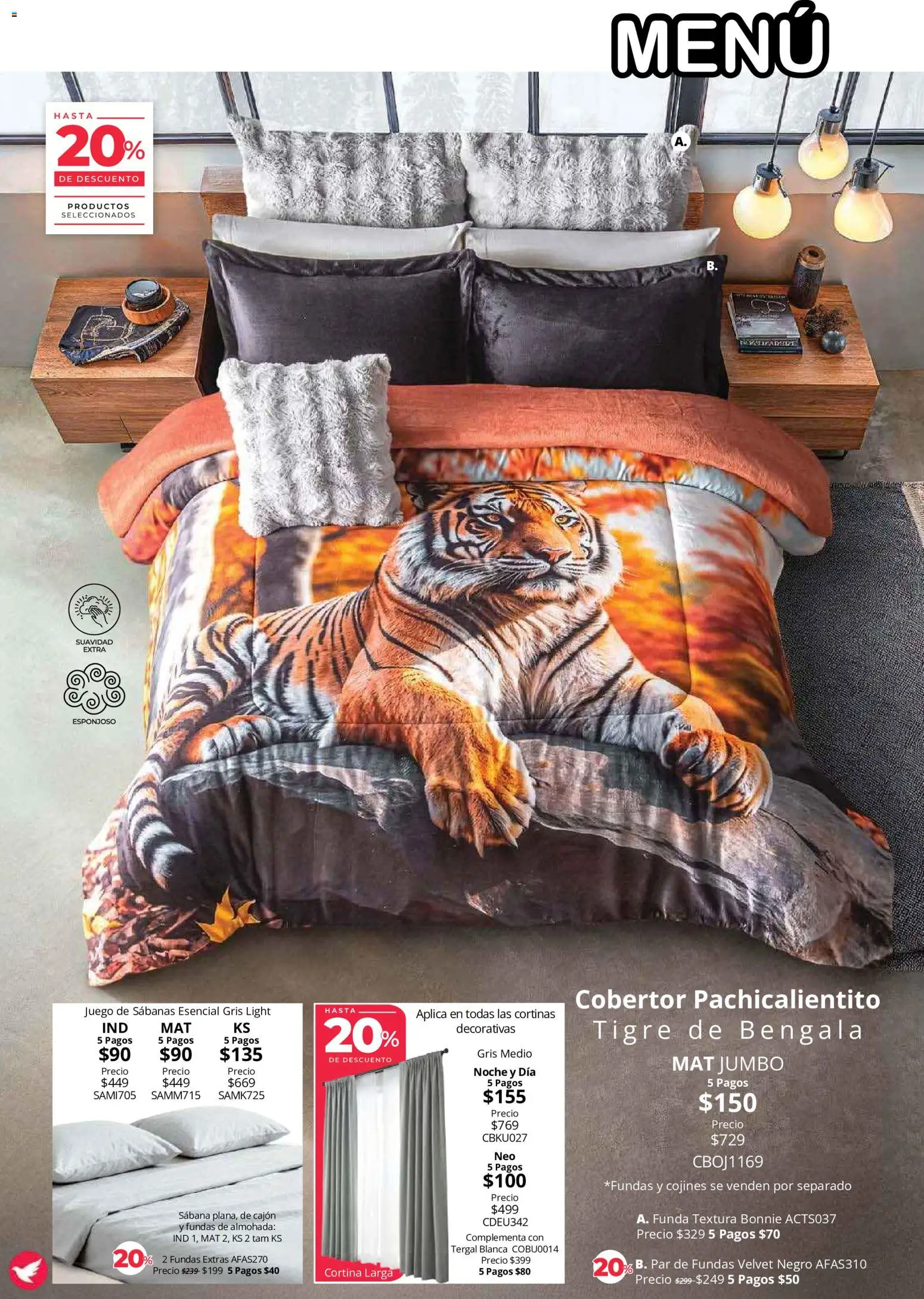 Vista previa las ofertas de la tienda Colchas Concord - Colchas Concord catálogo Colección Cobertor desde el 01/08/2026 