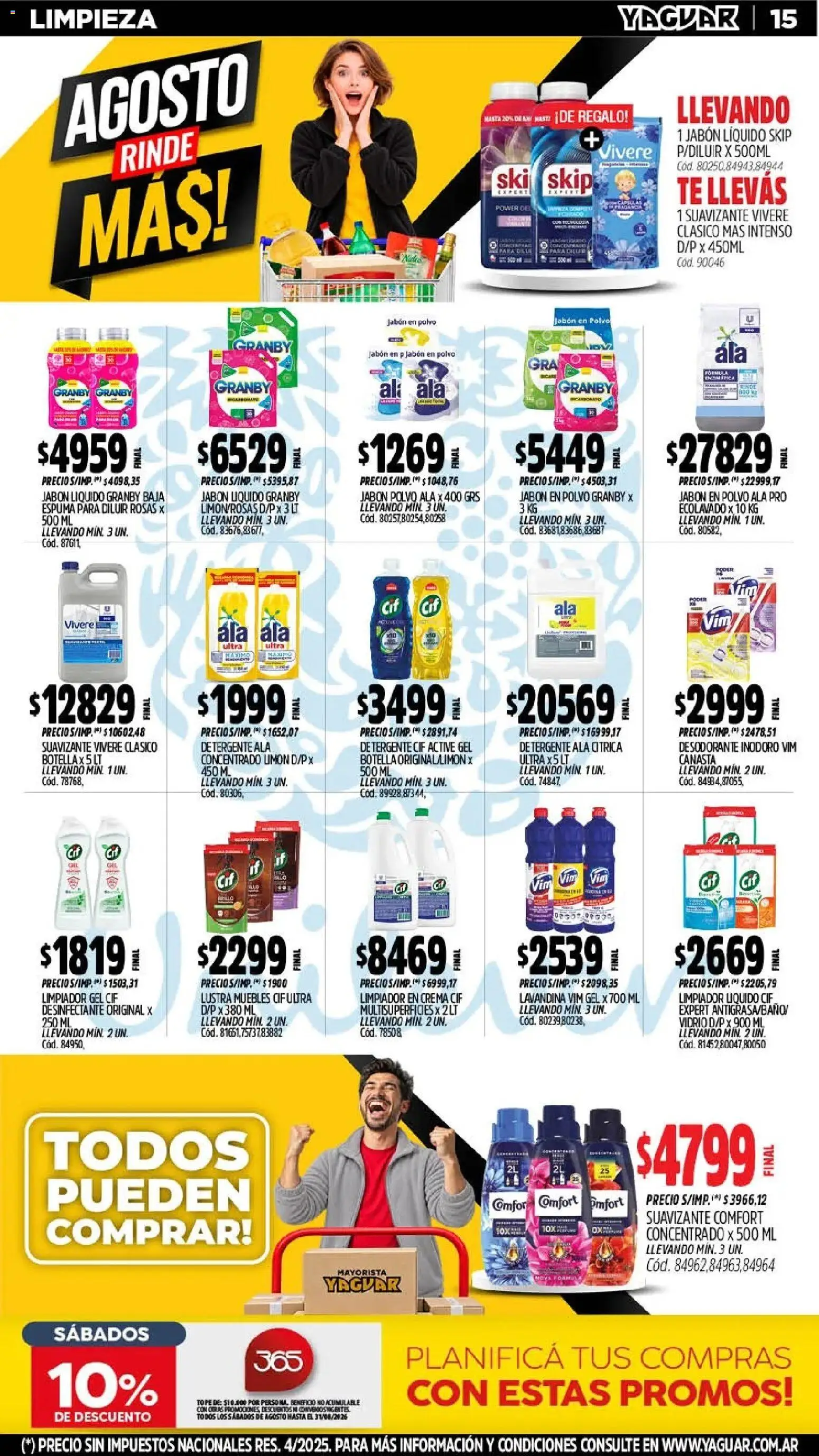 Vista previa del folleto de la tienda Yaguar válido desde el 17/07/2026 