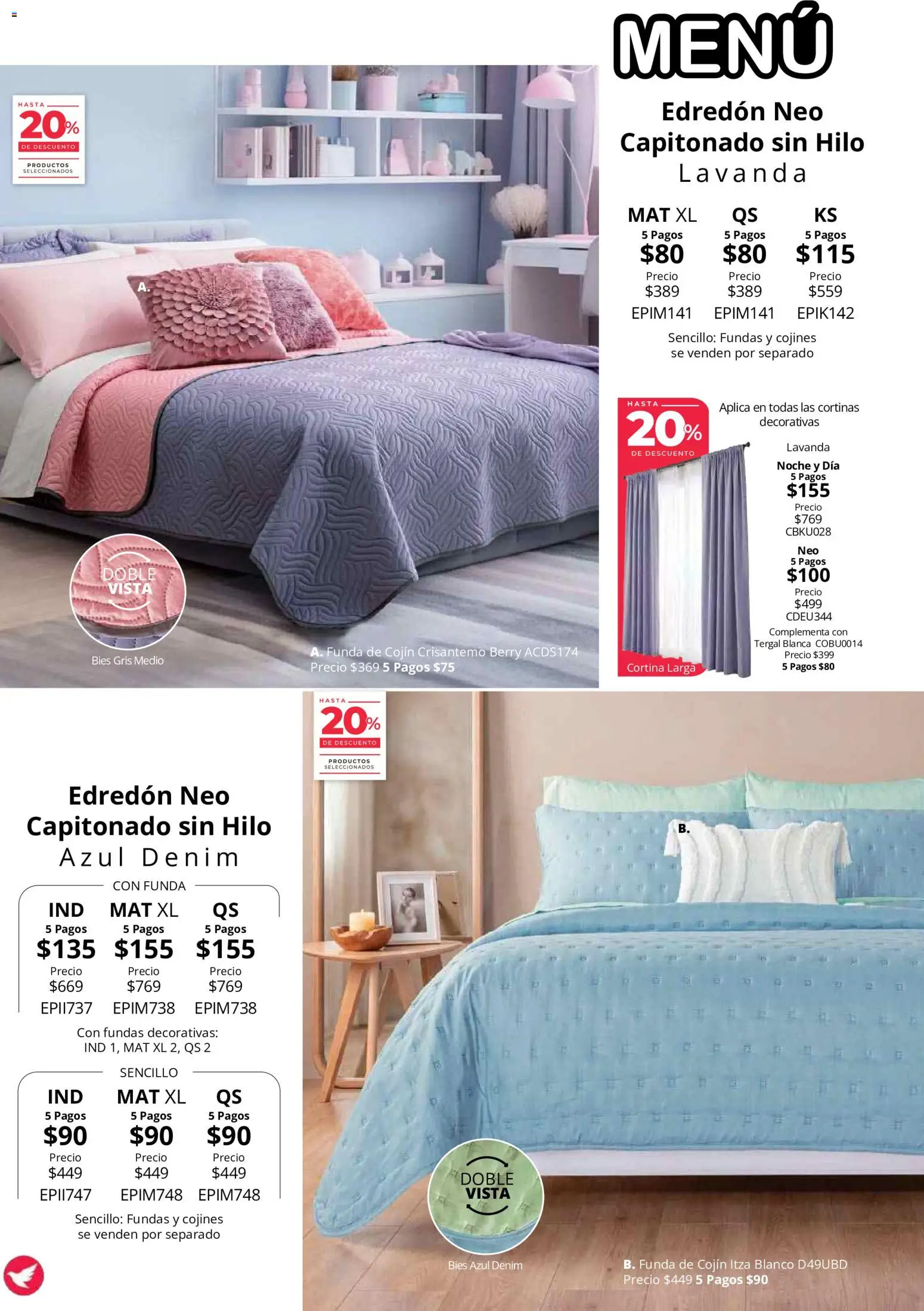 Vista previa las ofertas de la tienda Colchas Concord - Colchas Concord catálogo desde el 01/08/2026 