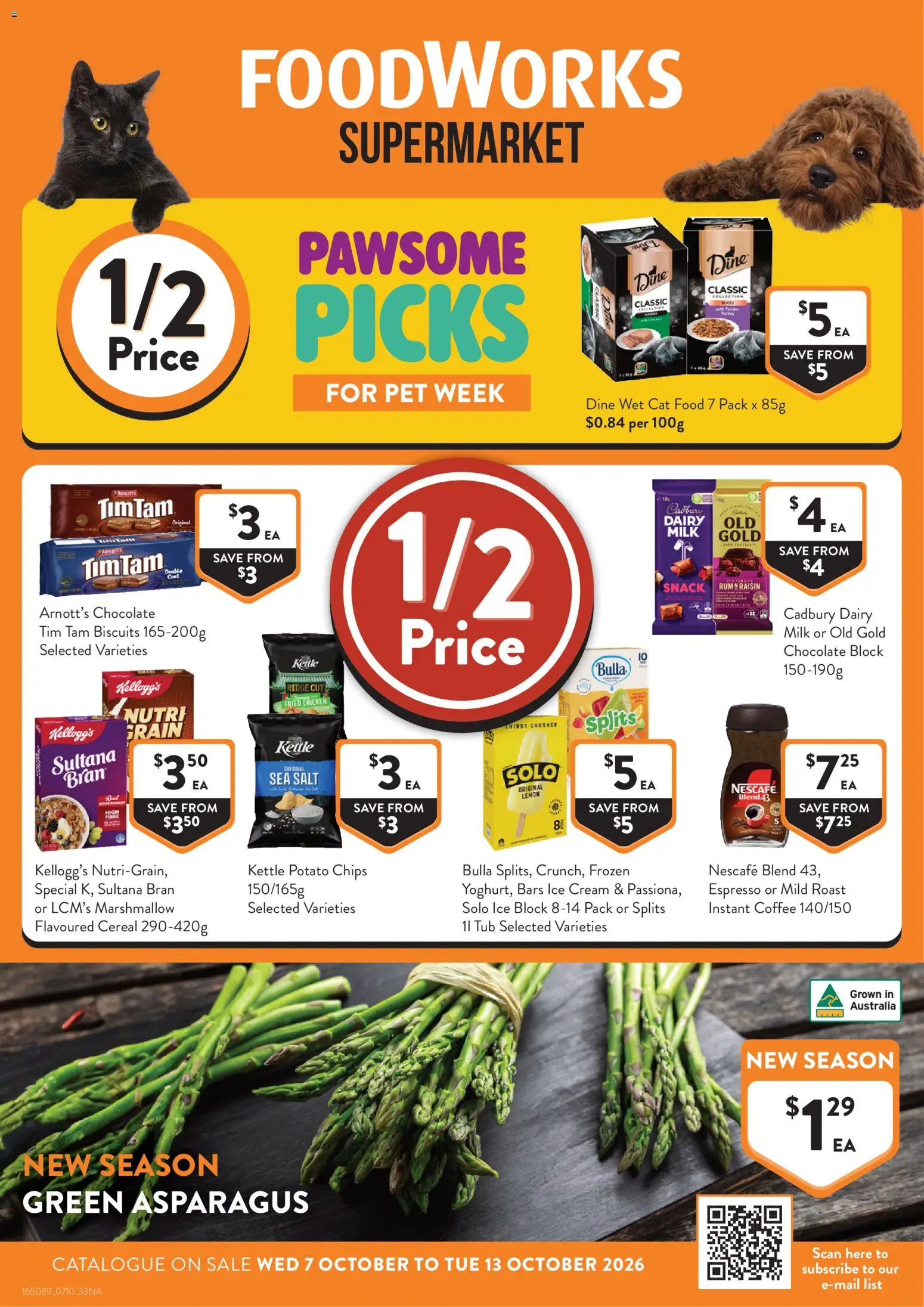 Preview of catalogue Foodworks catalogue from shop Foodworks valid 07/10/2026
