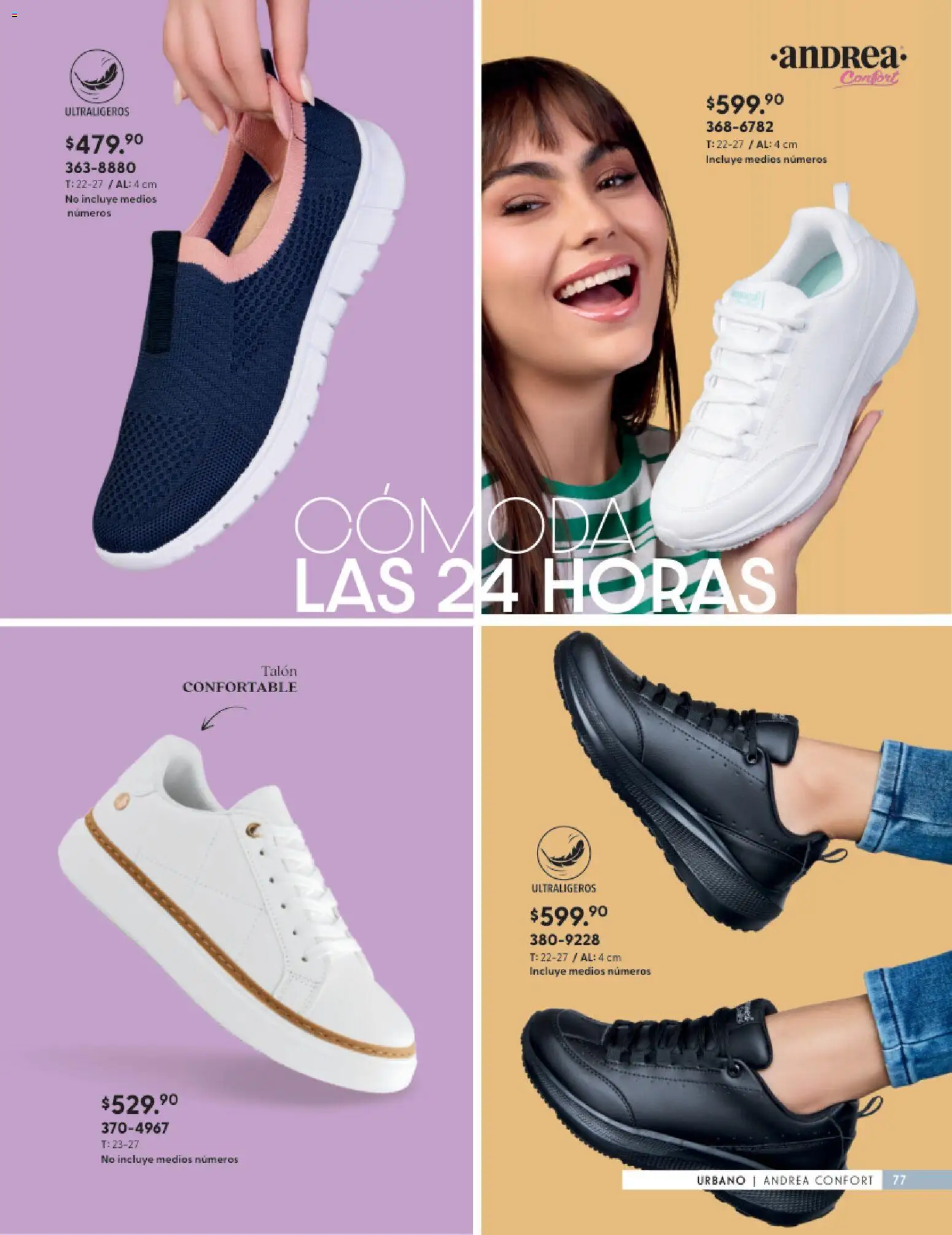Vista previa las ofertas de la tienda Andrea - Catálogo Calzado Confort desde el 25/01/2026 
