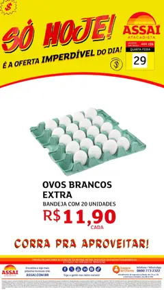 Pré-Visualização do folheto "Assaí Atacadista ofertas - TO" da loja Assaí Atacadista válido a partir de 29/04/2026