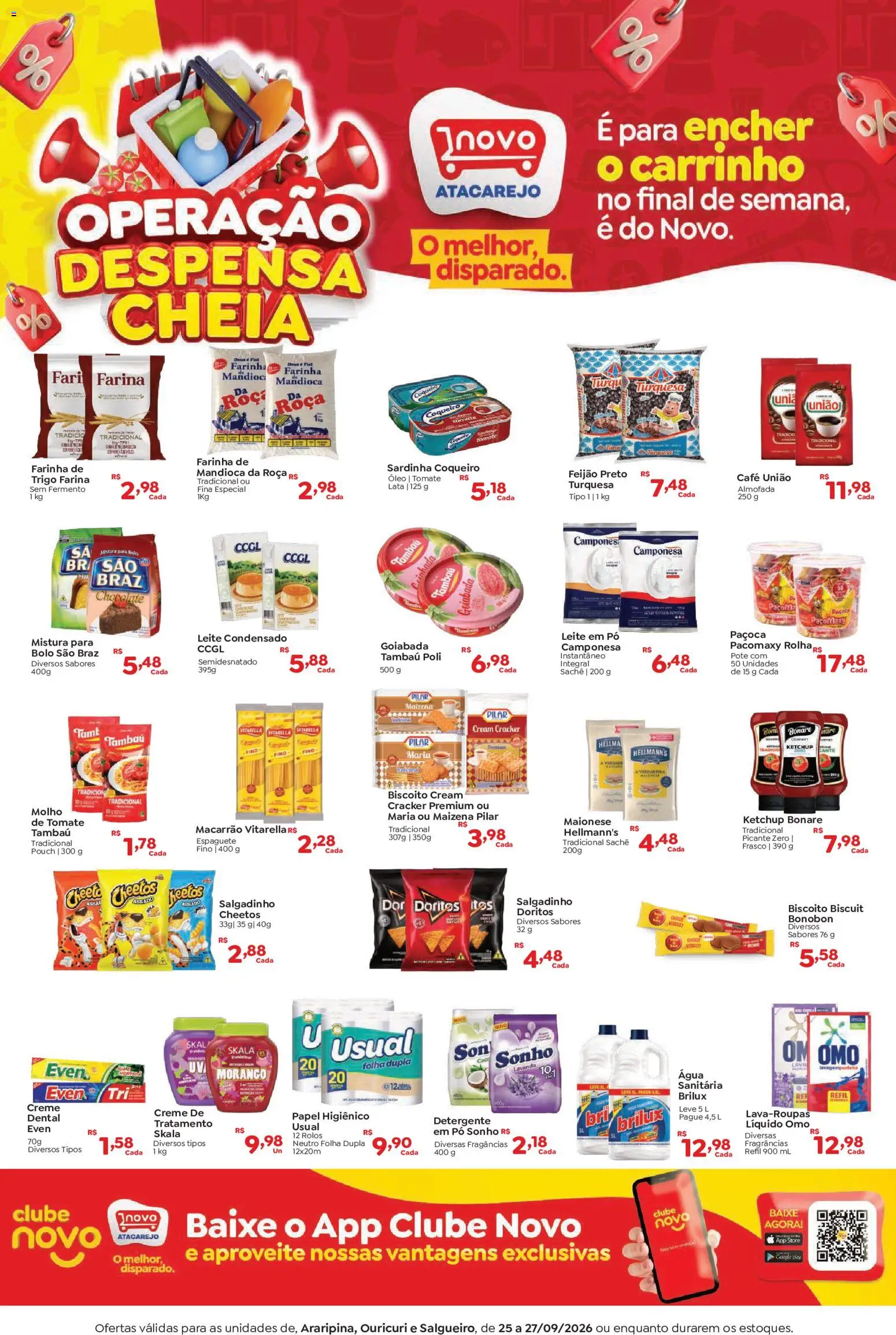 Ofertas Novo Atacarejo ofertas Despensa Cheia até 27/09/2026 ...