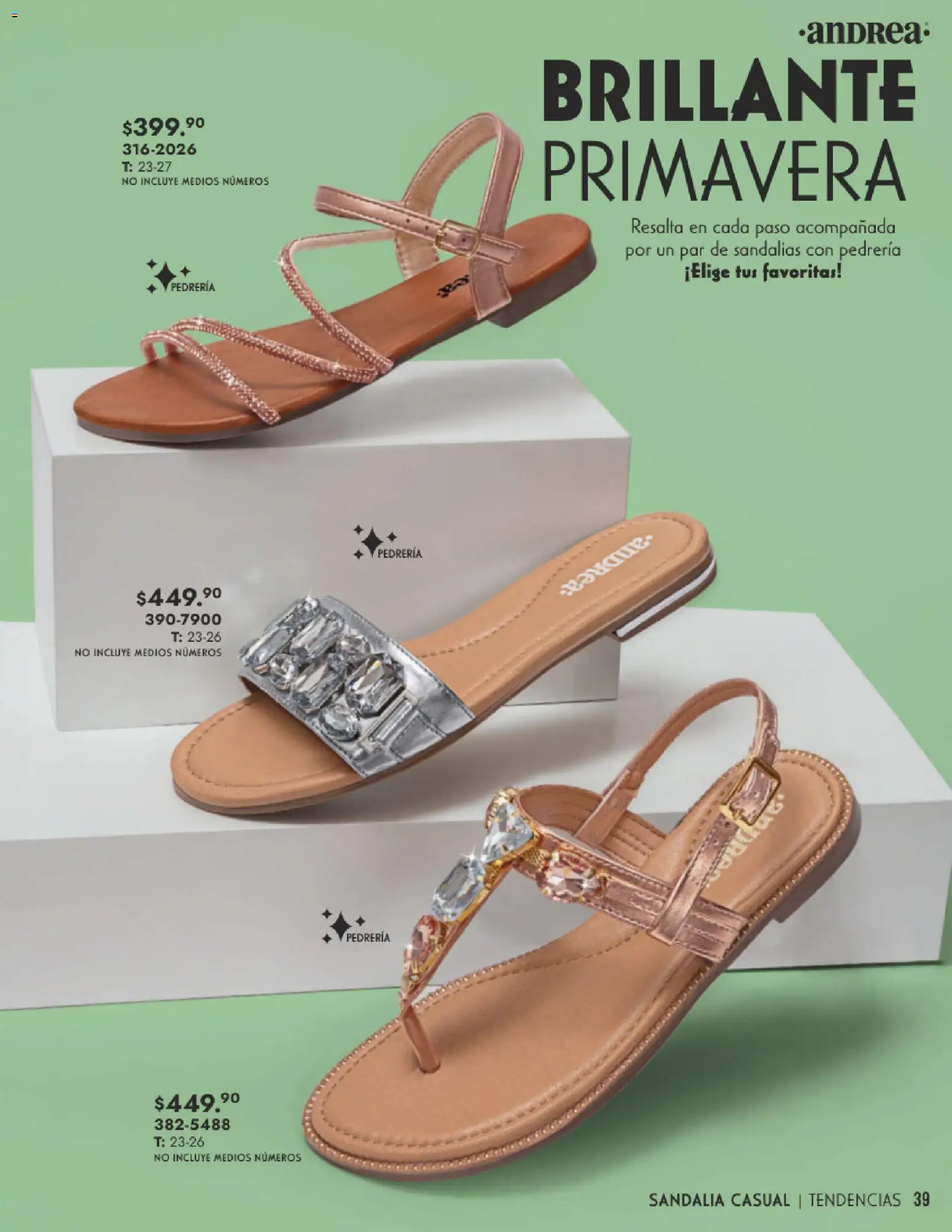 Vista previa las ofertas de la tienda Andrea - Catálogo Calzado Dama desde el 25/01/2026 