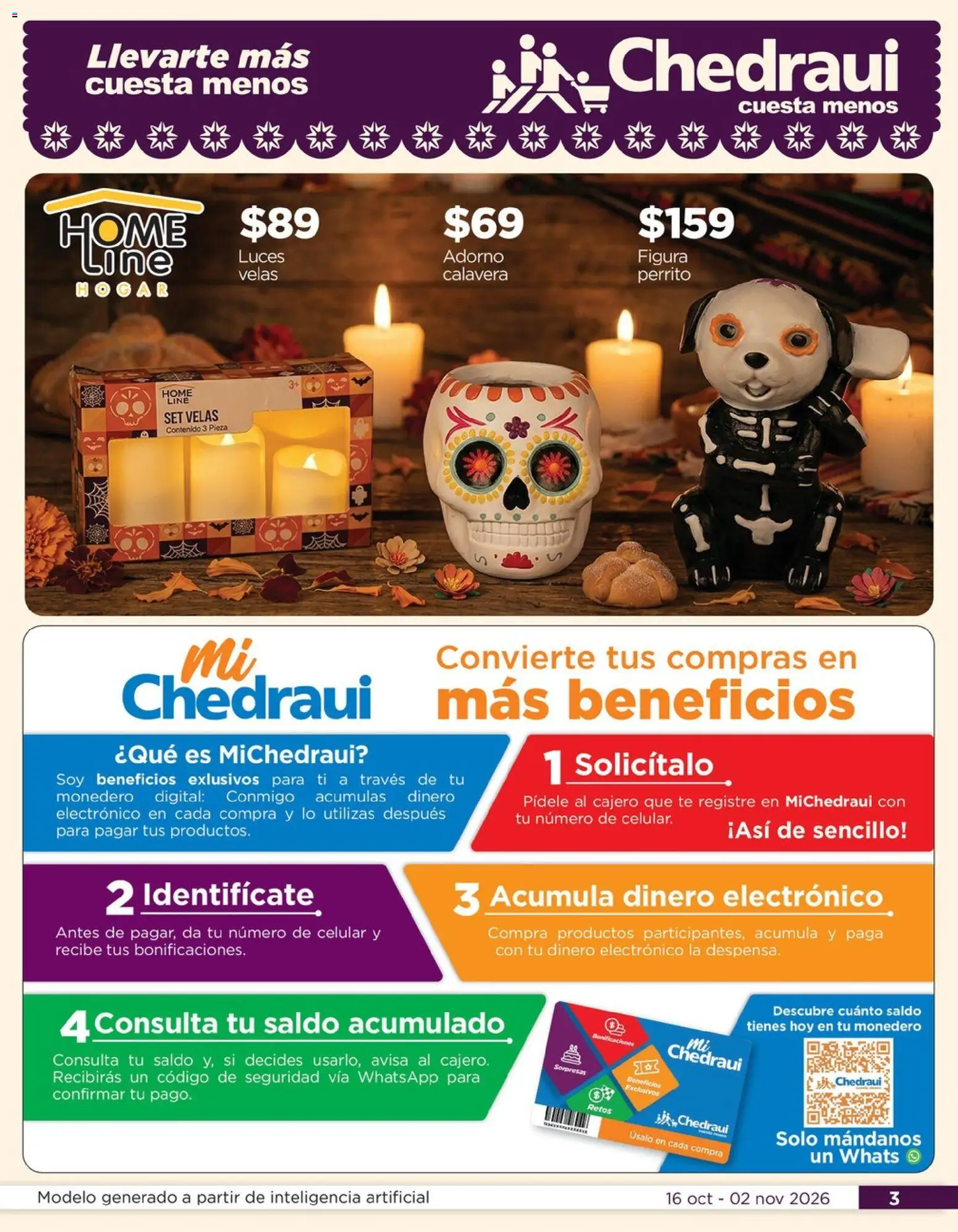 Vista previa las ofertas de la tienda Chedraui - Chedraui folleto desde el 16/10/2026 