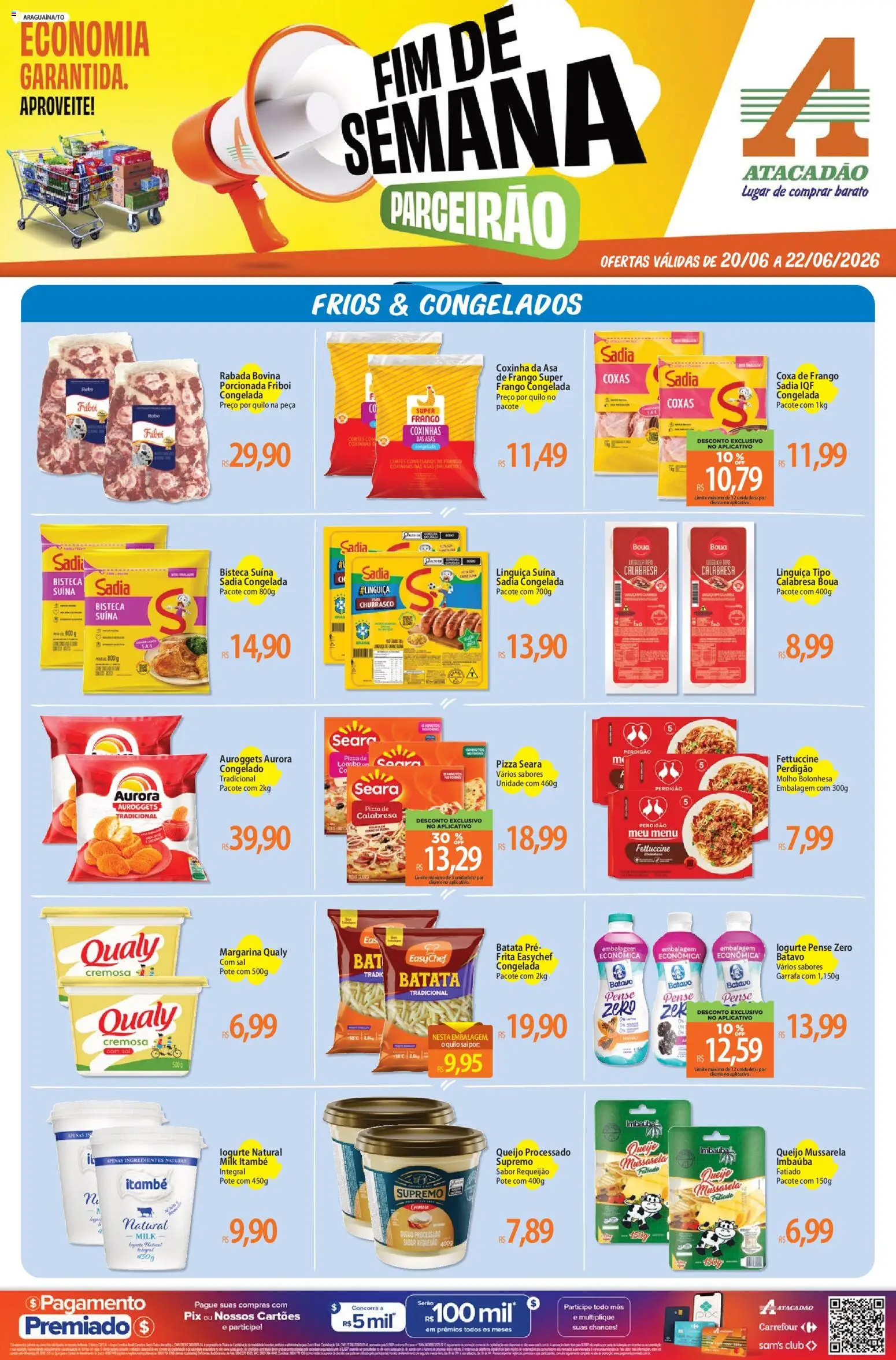 Pré-Visualização do folheto "Atacadão ofertas - TO" da loja Atacadão válido a partir de 20/06/2026