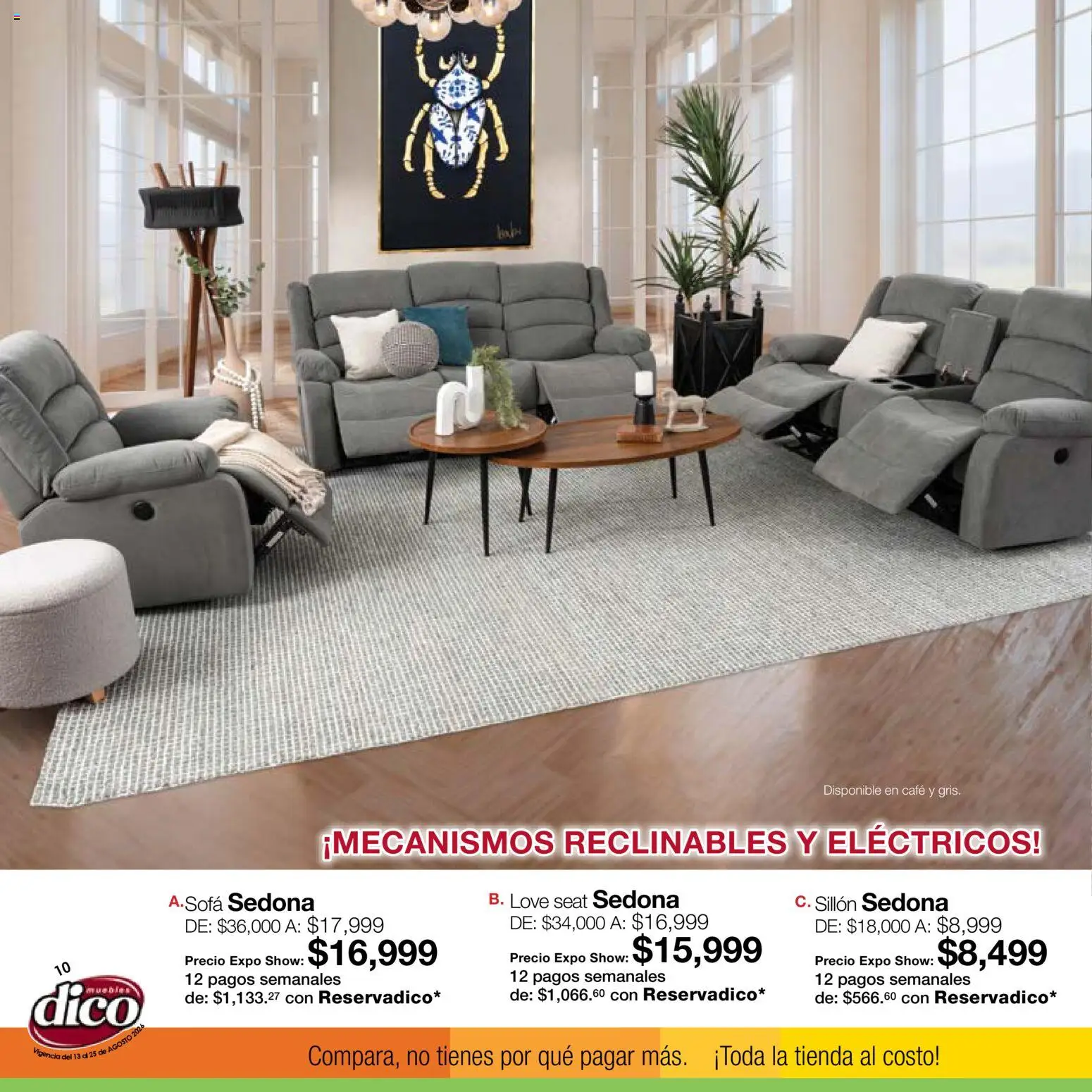 Vista previa las ofertas de la tienda Muebles Dico - Muebles Dico catálogo Expo Show desde el 13/08/2026 