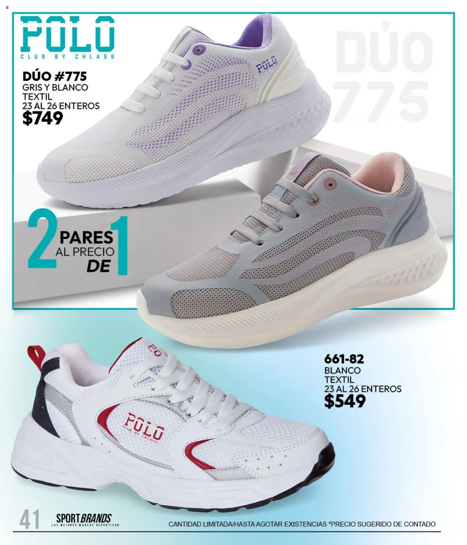 Vista previa las ofertas de la tienda Cklass - Cklass catálogo Sportbrands Dama Invierno desde el 11/09/2026 