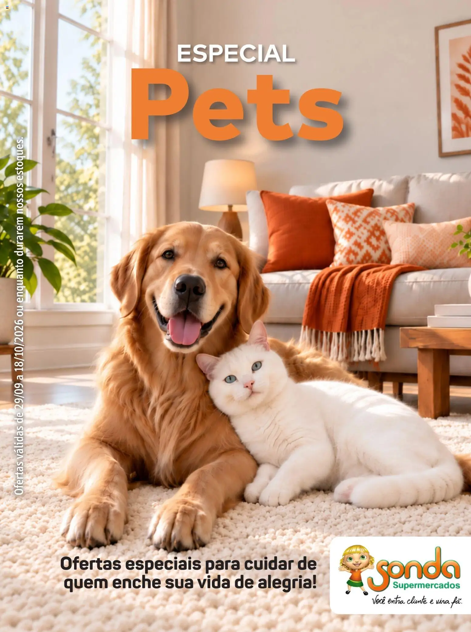 Pré-Visualização do folheto "Sonda ofertas Pets" da loja Sonda válido a partir de 29/09/2026