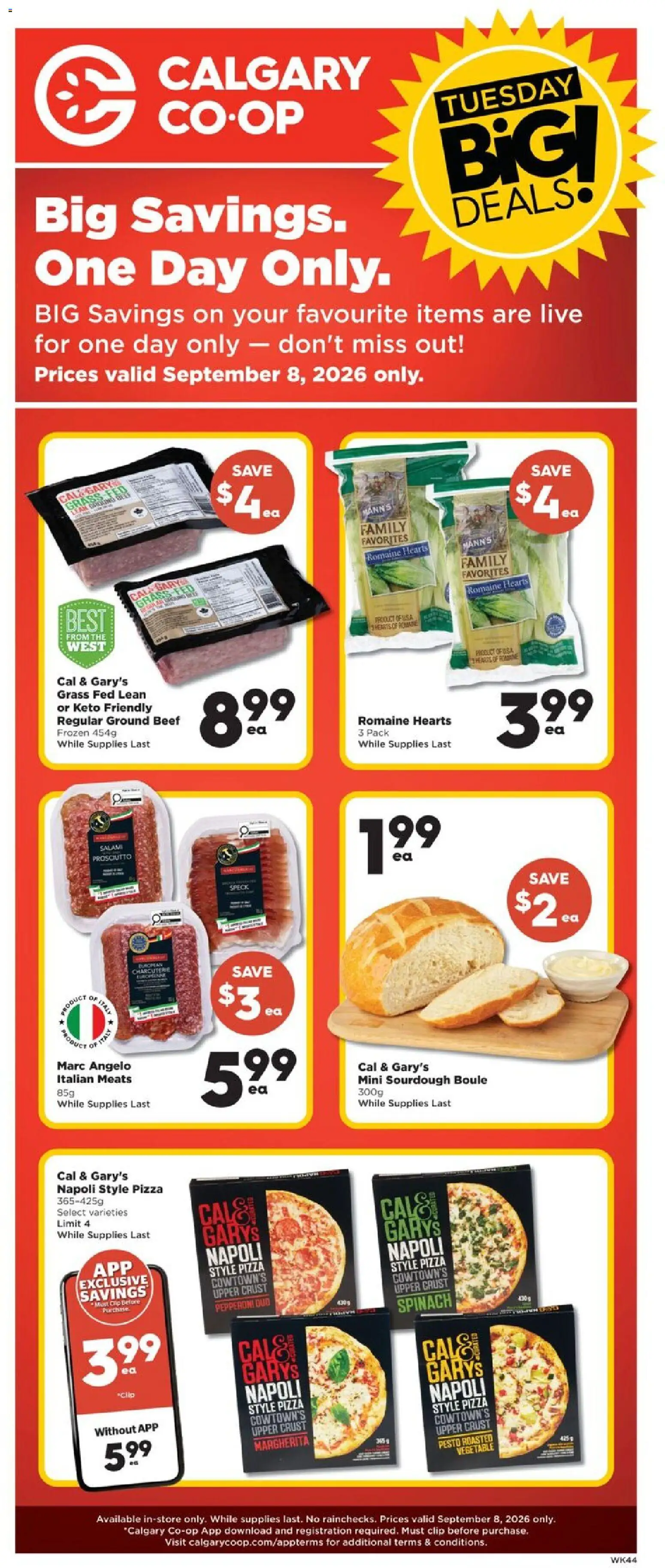 Preview of leaflet Calgary Co-op weekly flyer / circulaire from shop Calgary Co-op is valid from Sep 03, 2026