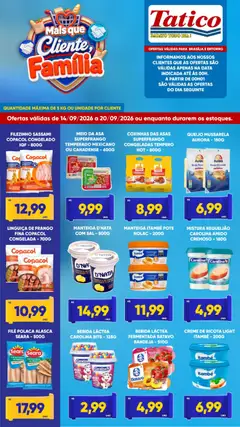 Pré-Visualização do folheto "Tatico - Ofertas da semana" da loja Tatico válido a partir de 14/09/2026