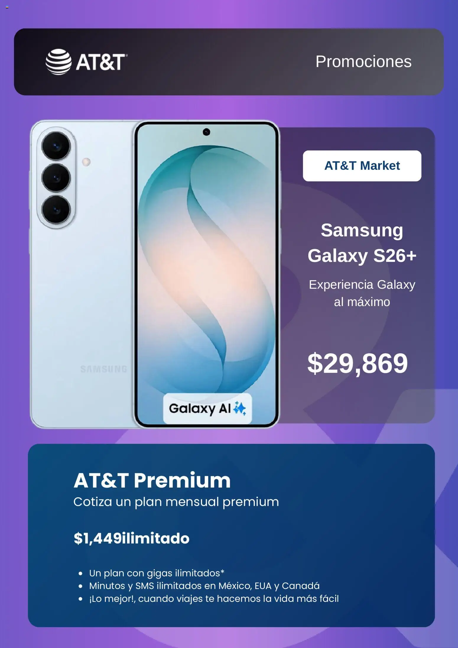 Vista previa las ofertas de la tienda AT&T - AT&T catálogo desde el 26/10/2026 