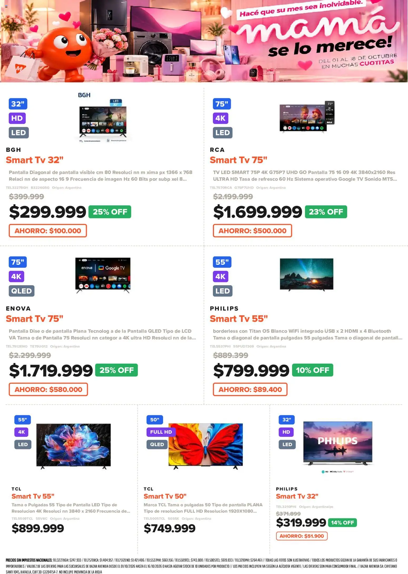 Vista previa del folleto de la tienda Megatone válido desde el 01/10/2026 