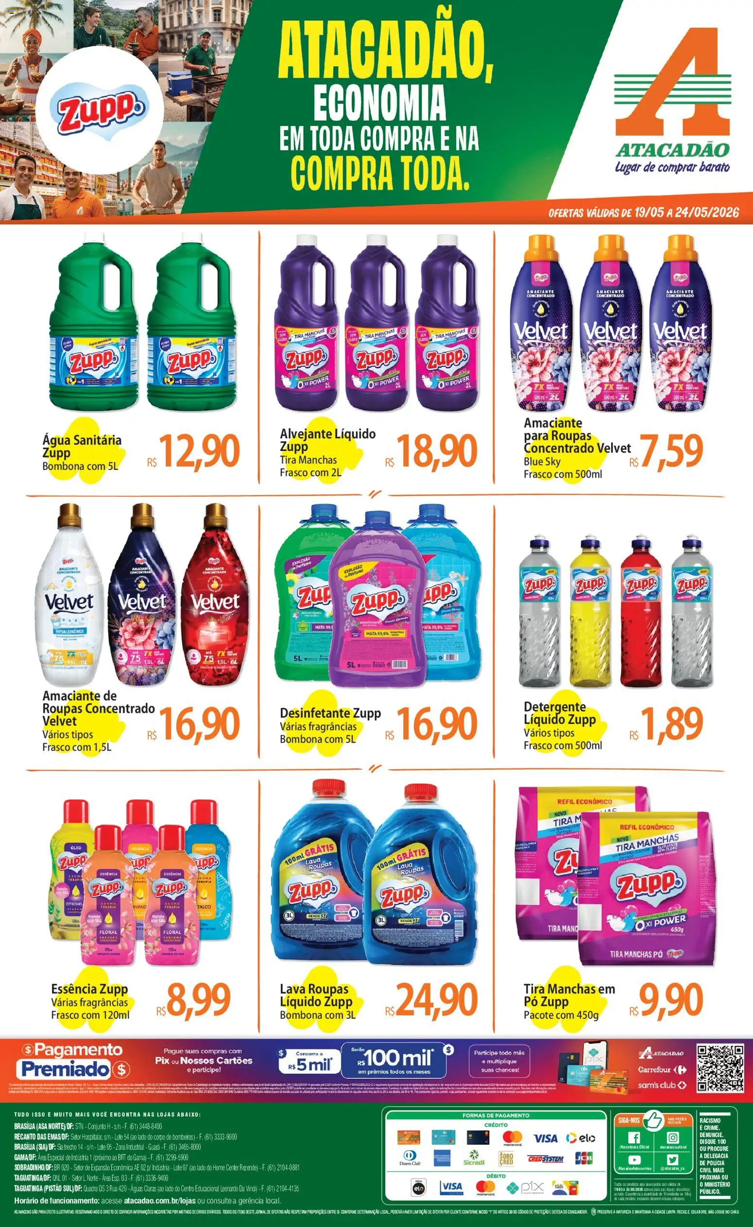 Pré-Visualização do folheto "Atacadão ofertas - DF" da loja Atacadão válido a partir de 19/05/2026