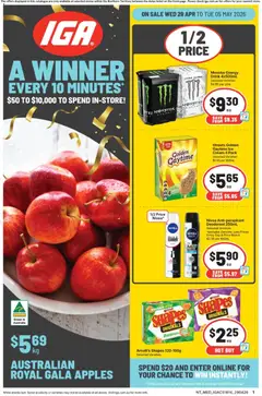 Preview of catalogue IGA catalogue NT from shop IGA valid 29/04/2026