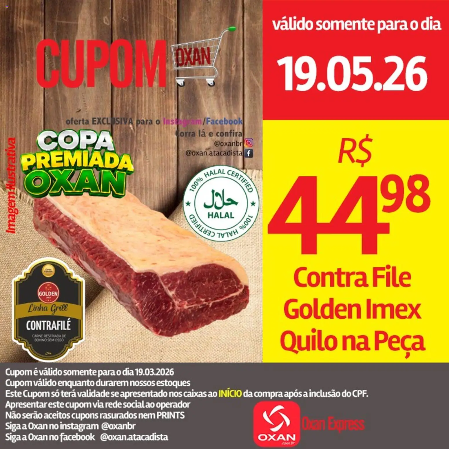 Pré-Visualização do folheto "Oxan Atacadista - Ofertas da semana" da loja Oxan Atacadista válido a partir de 19/05/2026