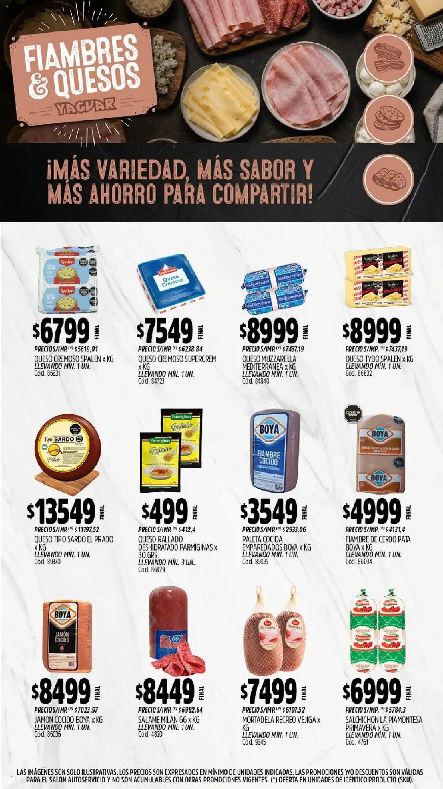 Vista previa del folleto de la tienda Yaguar válido desde el 03/08/2026 